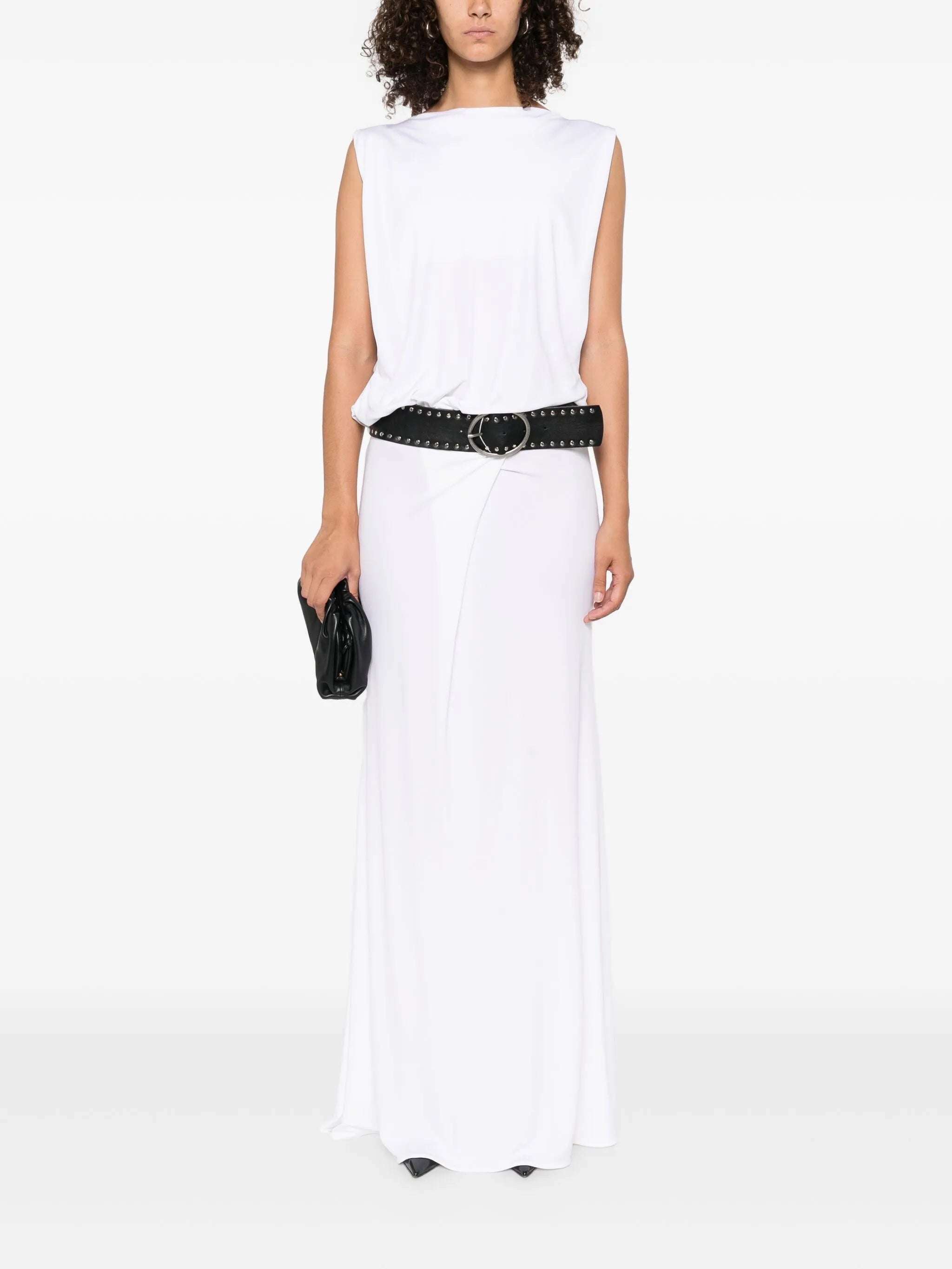belted dress
