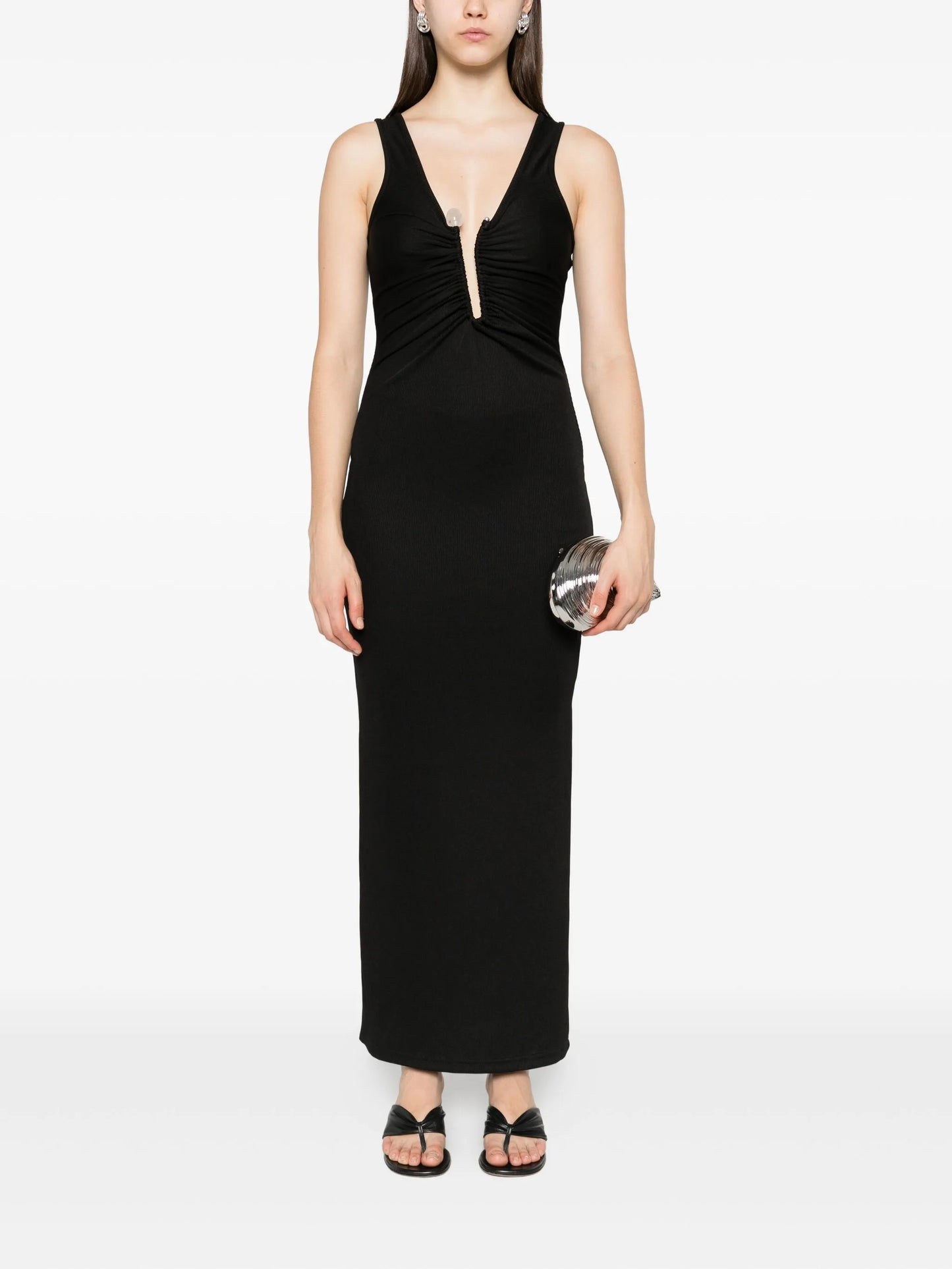 crystal-embellished dress