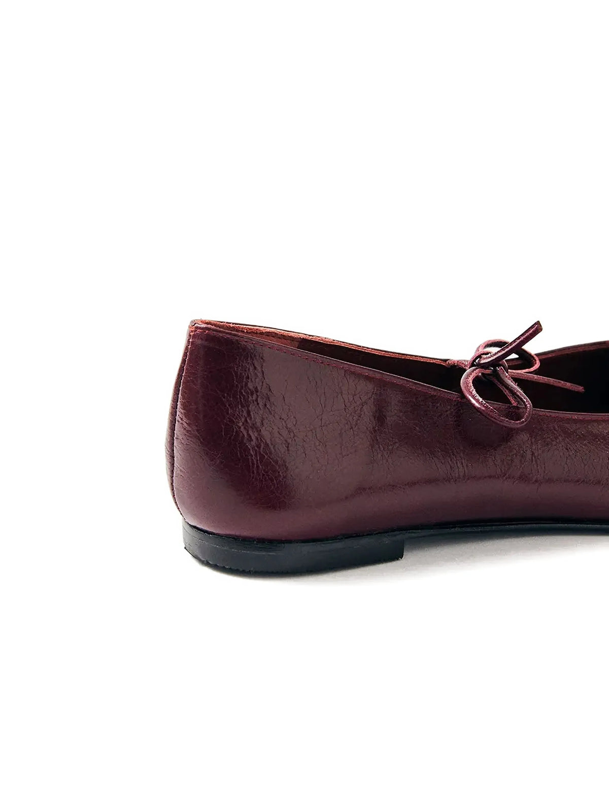 Sway leather ballet flats