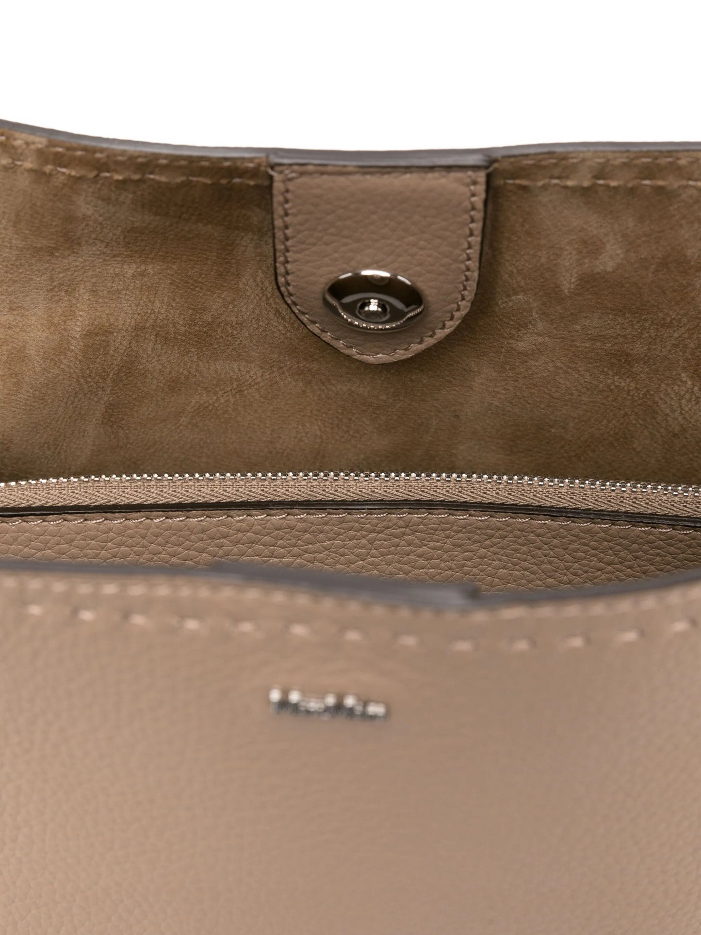 Archetipo leather bucket bag