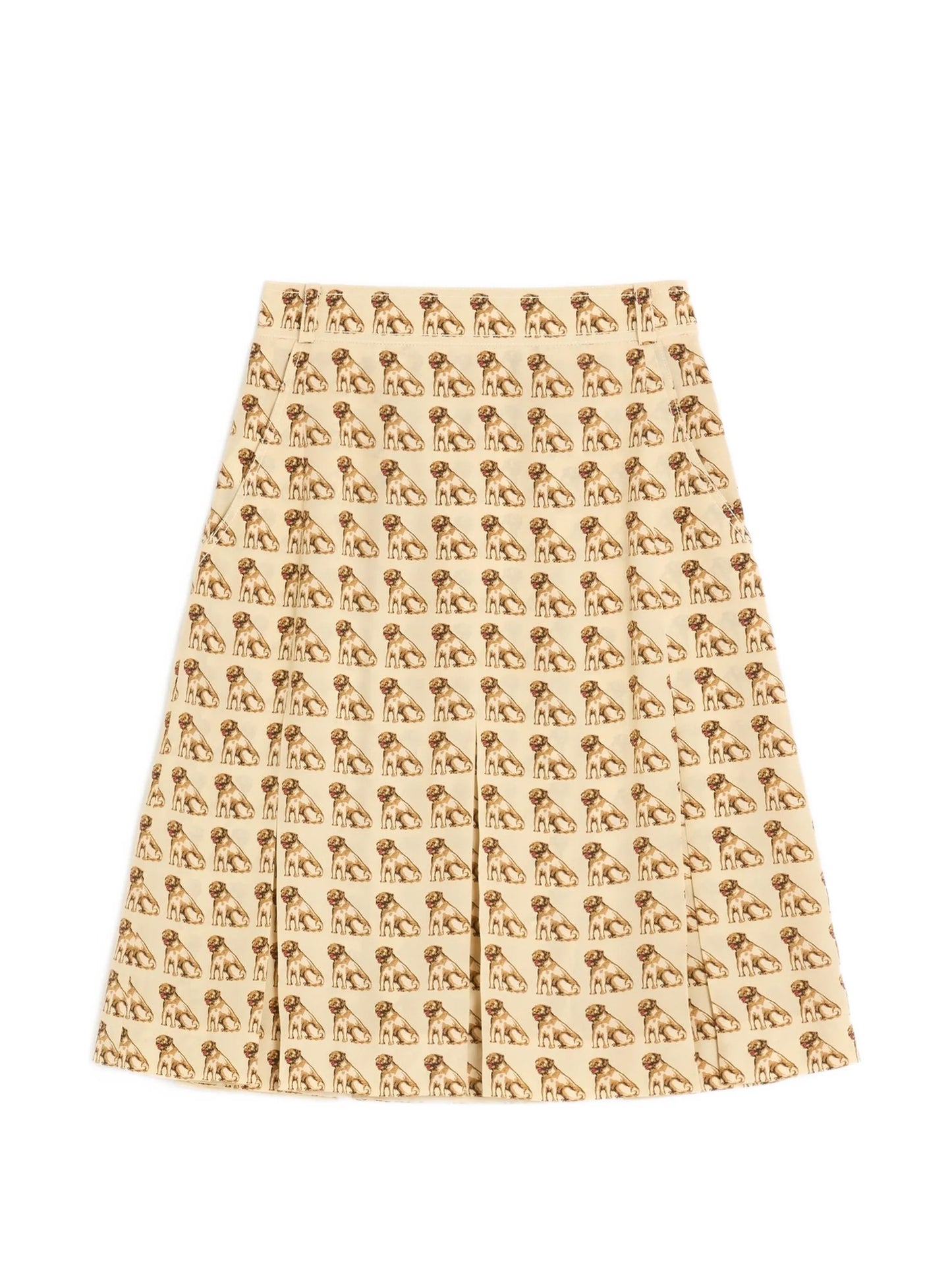Petit Charles-print mini skirt