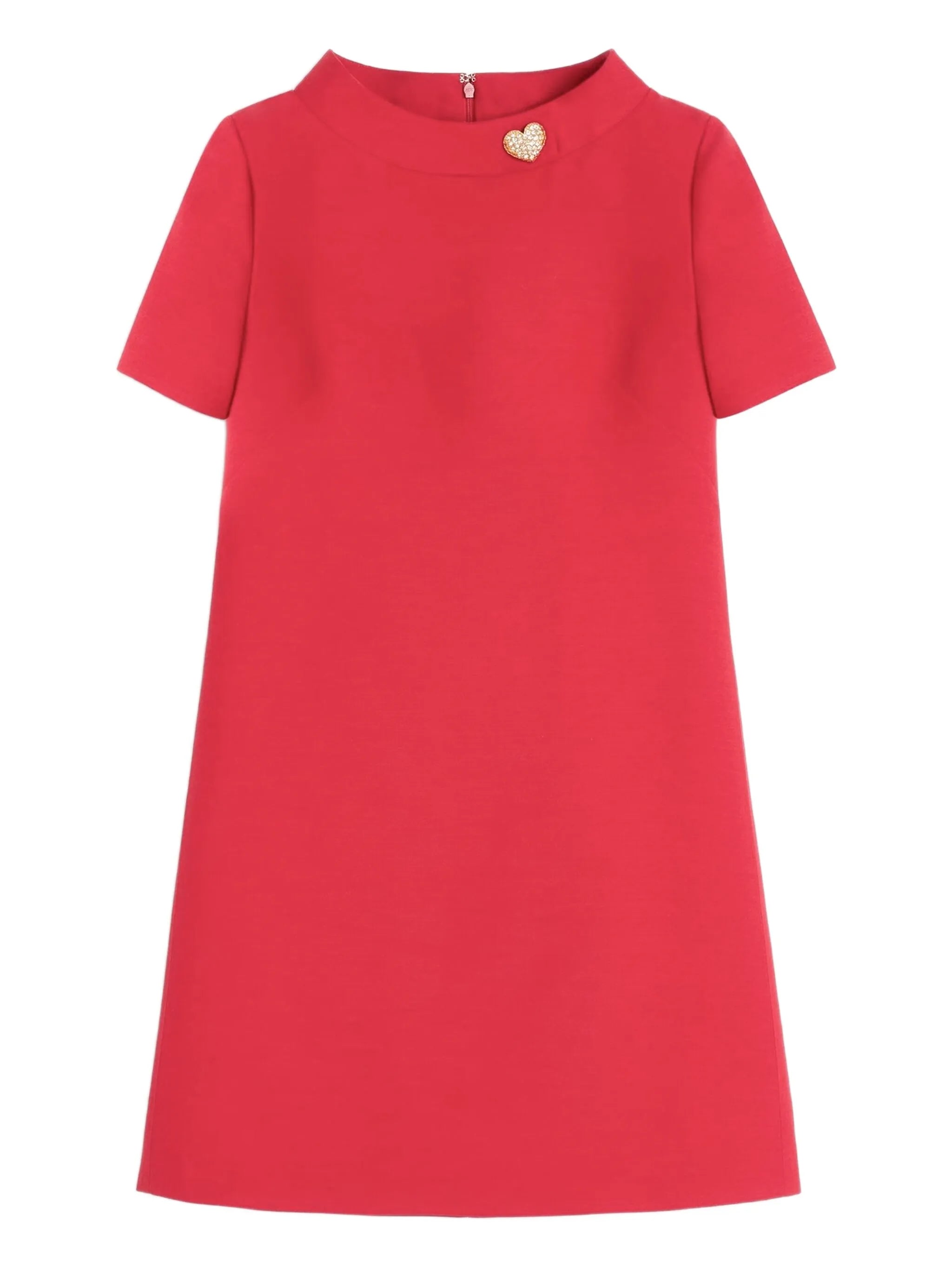 crepe mini dress