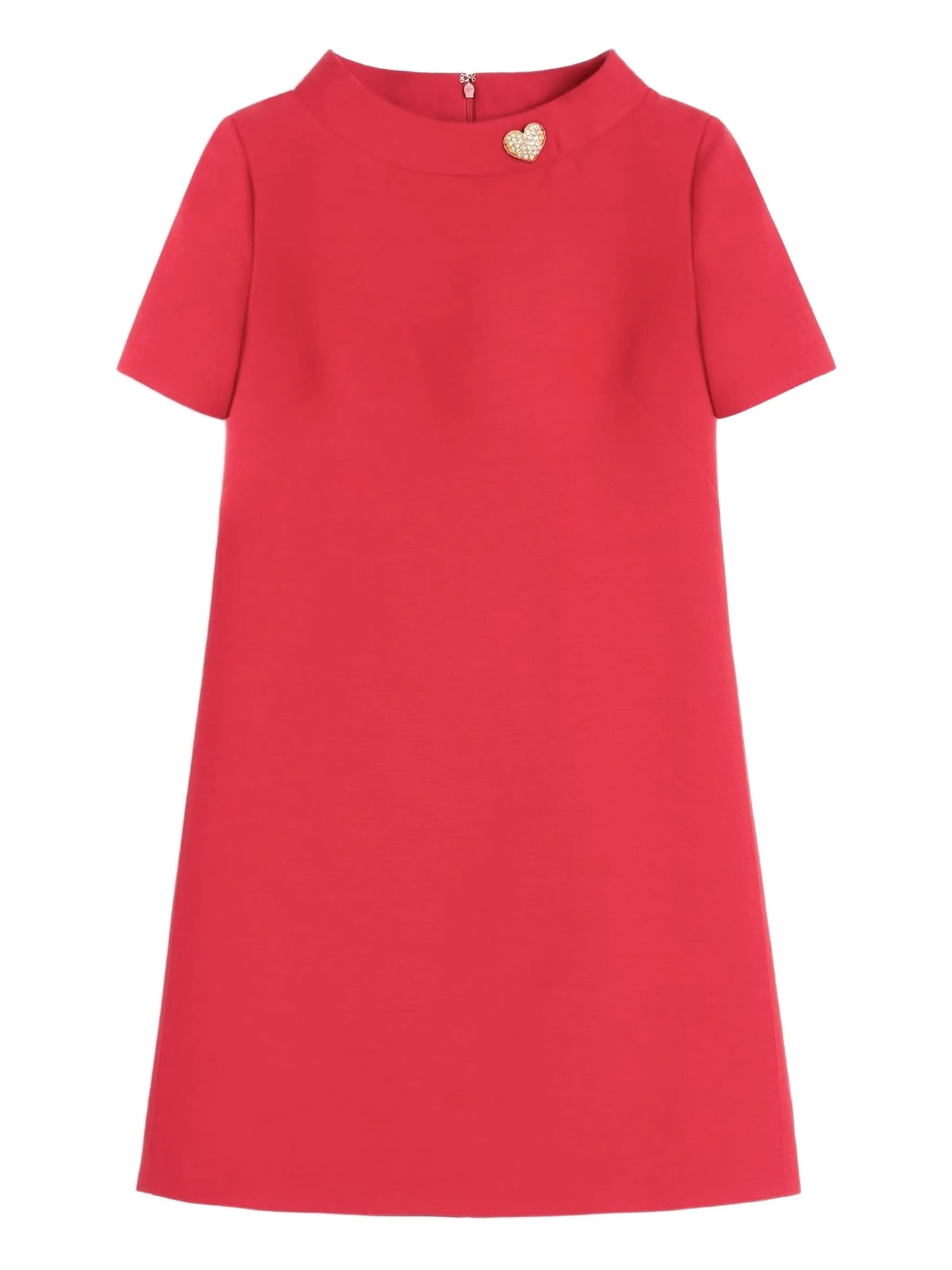 crepe mini dress