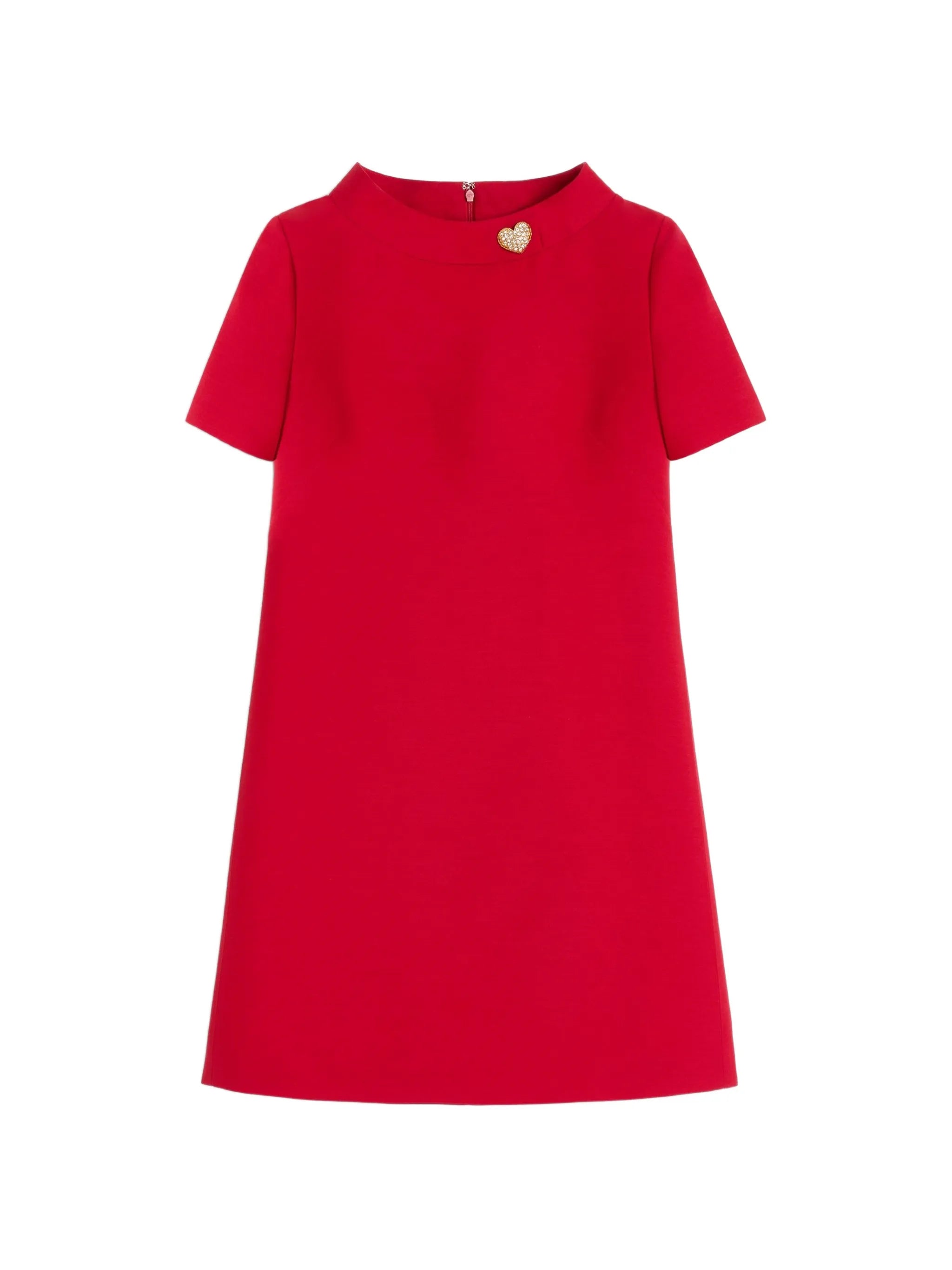 mini crepe dress