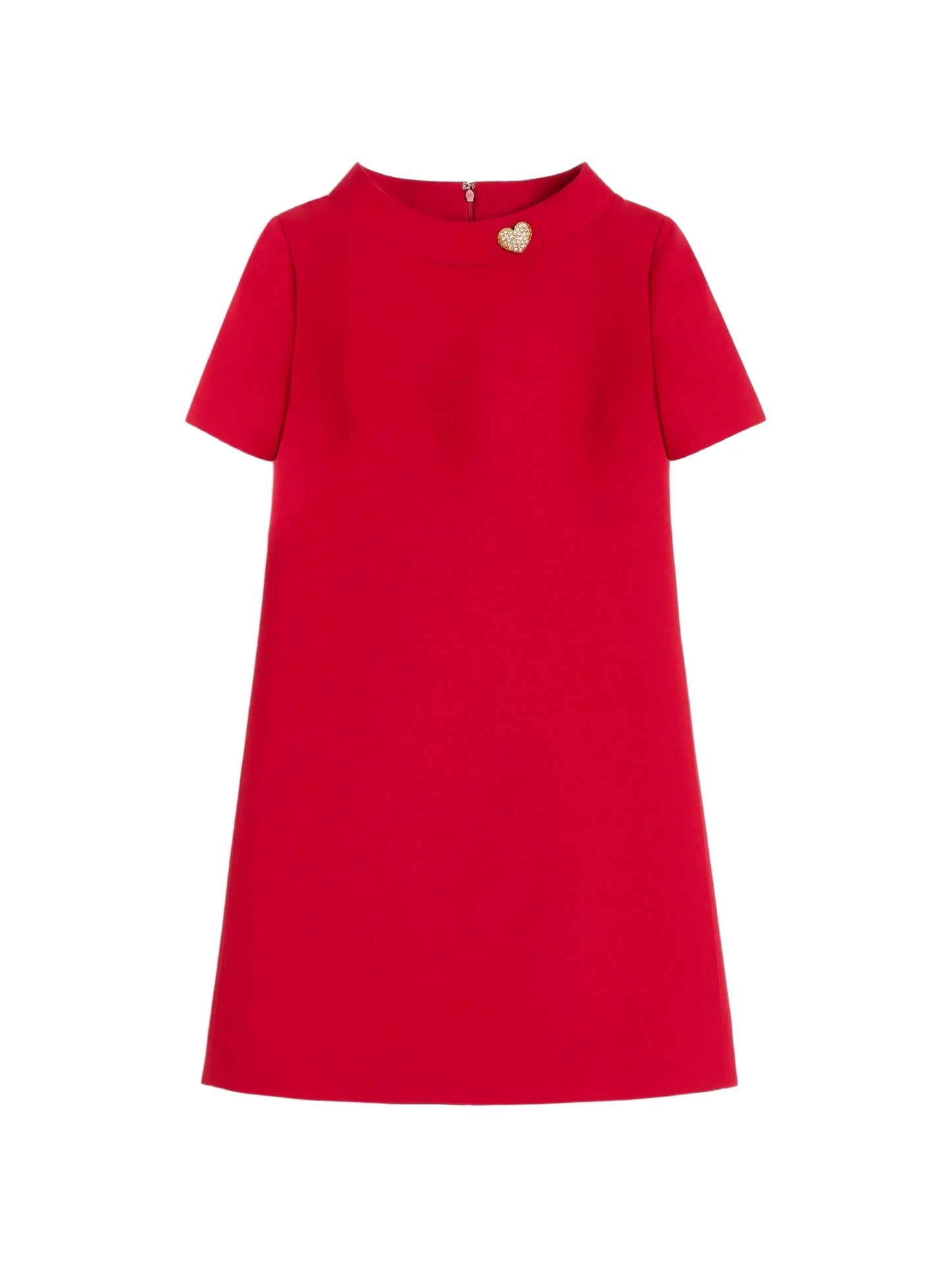 mini crepe dress