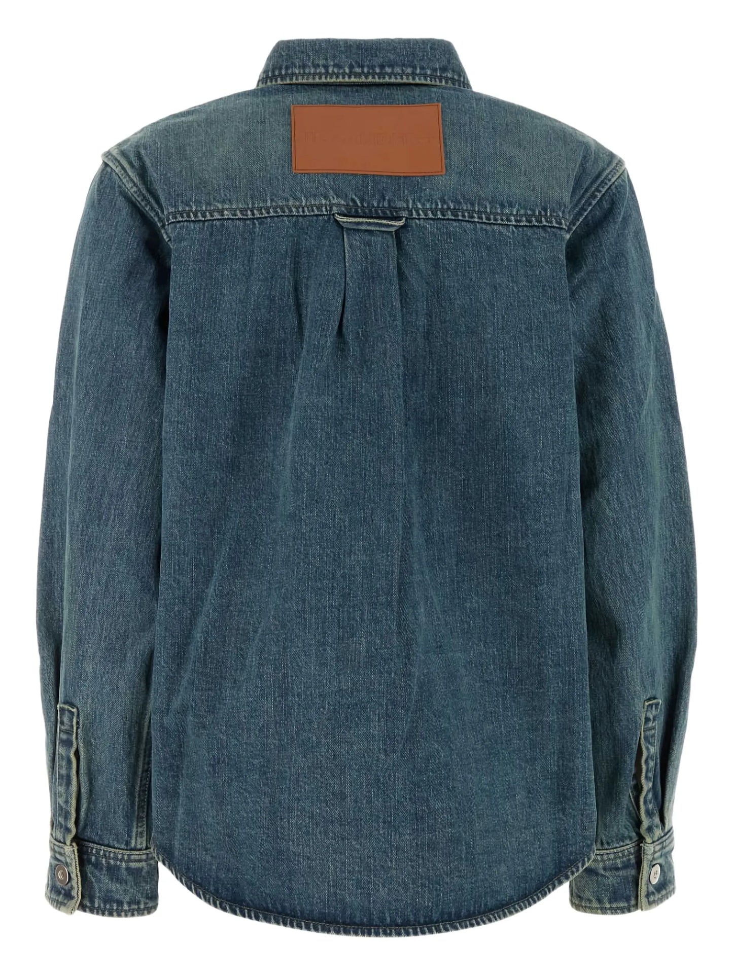 denim oversized shirt