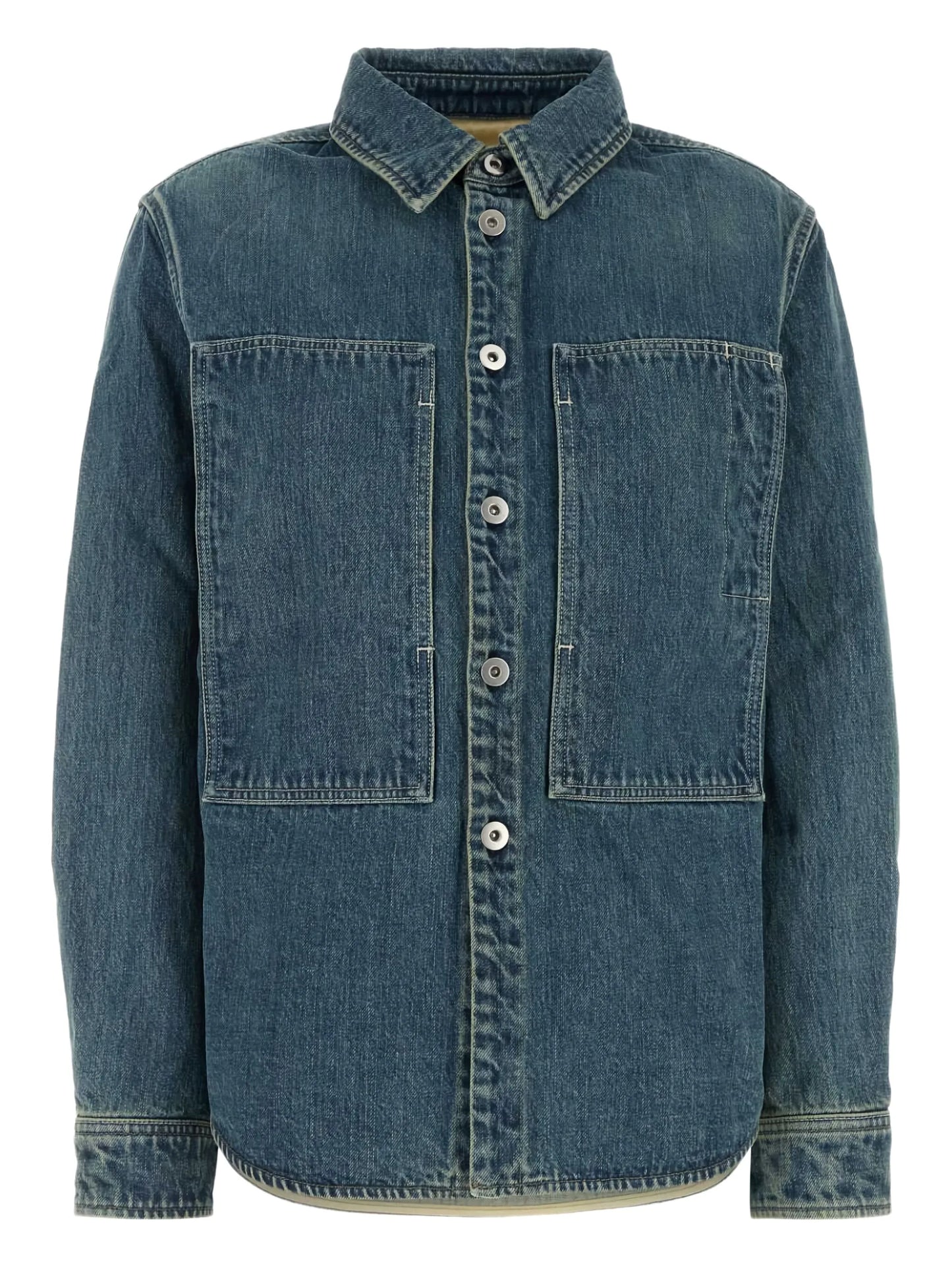 denim oversized shirt