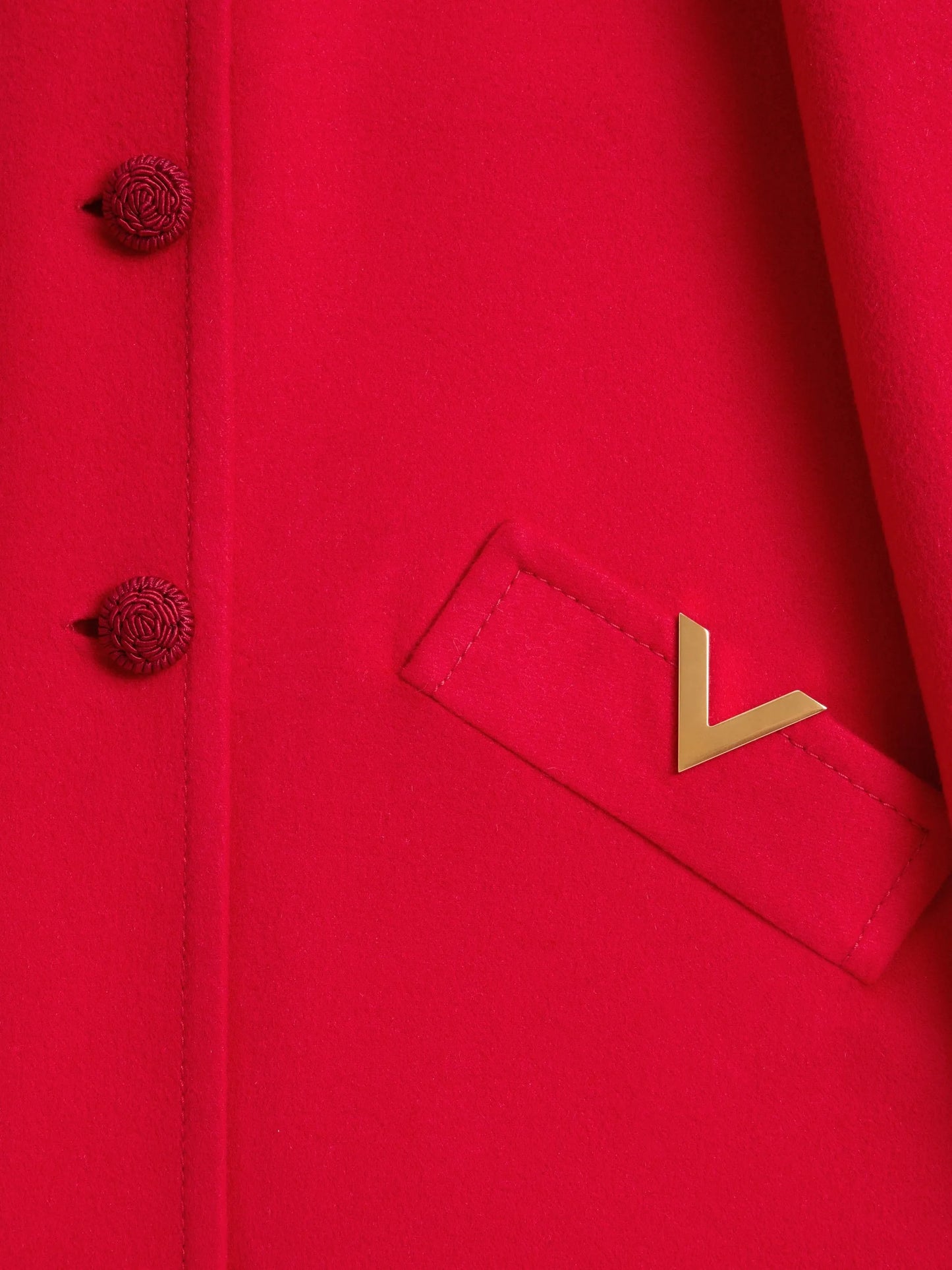 compact drap coat