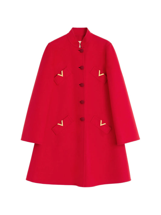 compact drap coat