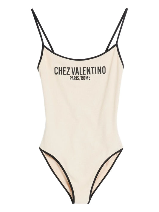piqué swimsuit