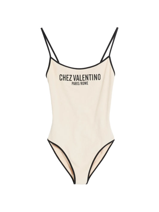 lycra piqué swimsuit