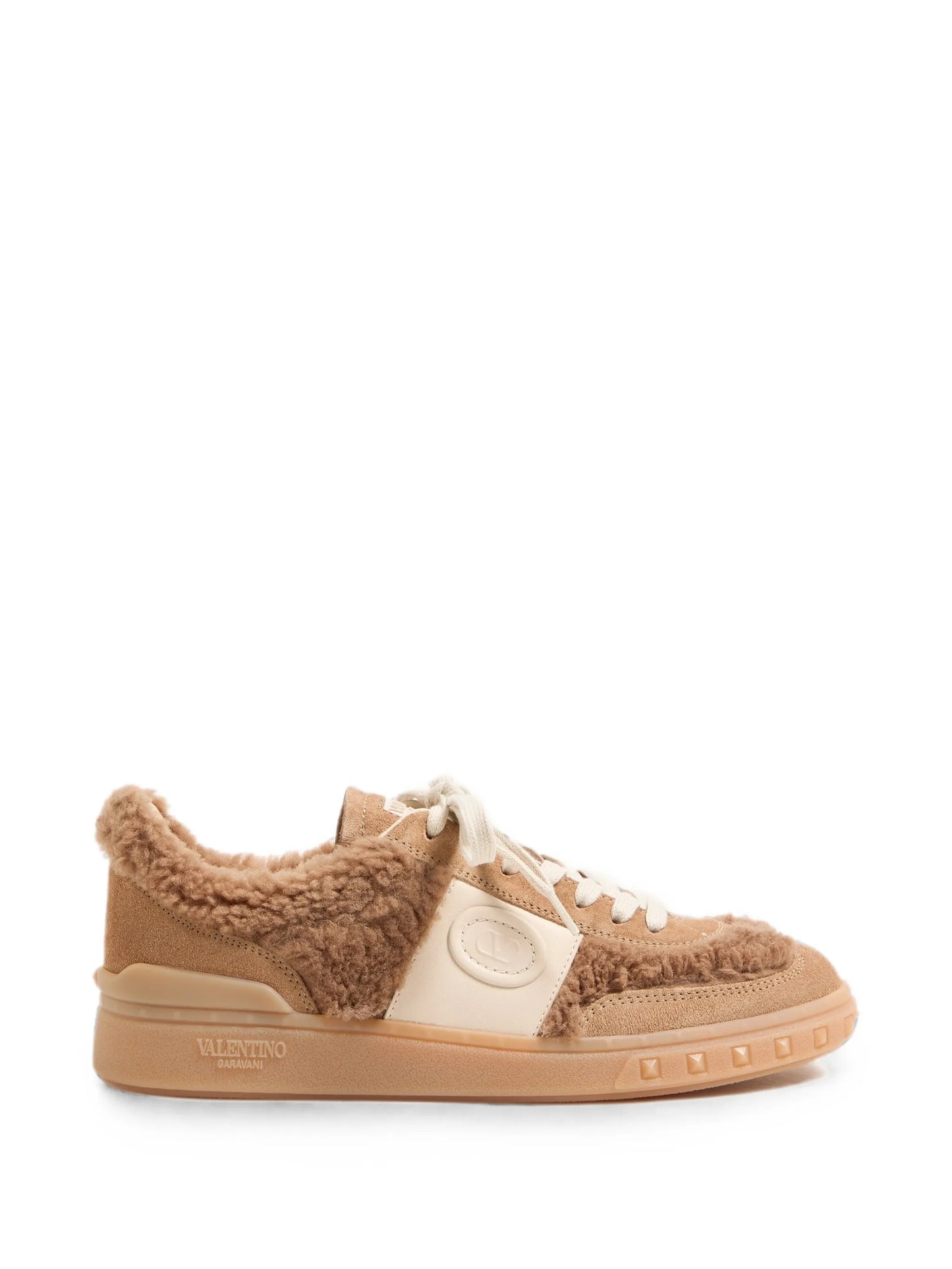 Upvillage sneakers in wool and crust leather