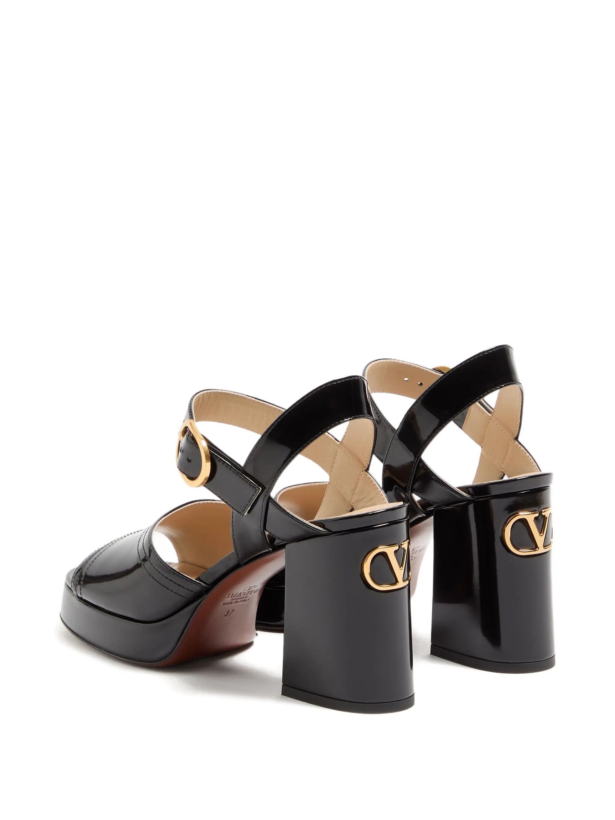 100mm Fawcette platform sandals