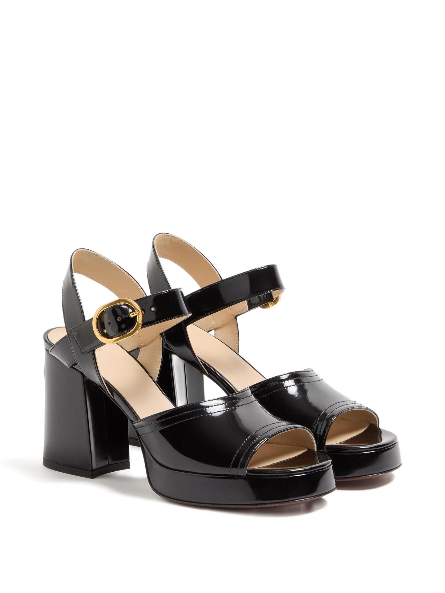 100mm Fawcette platform sandals