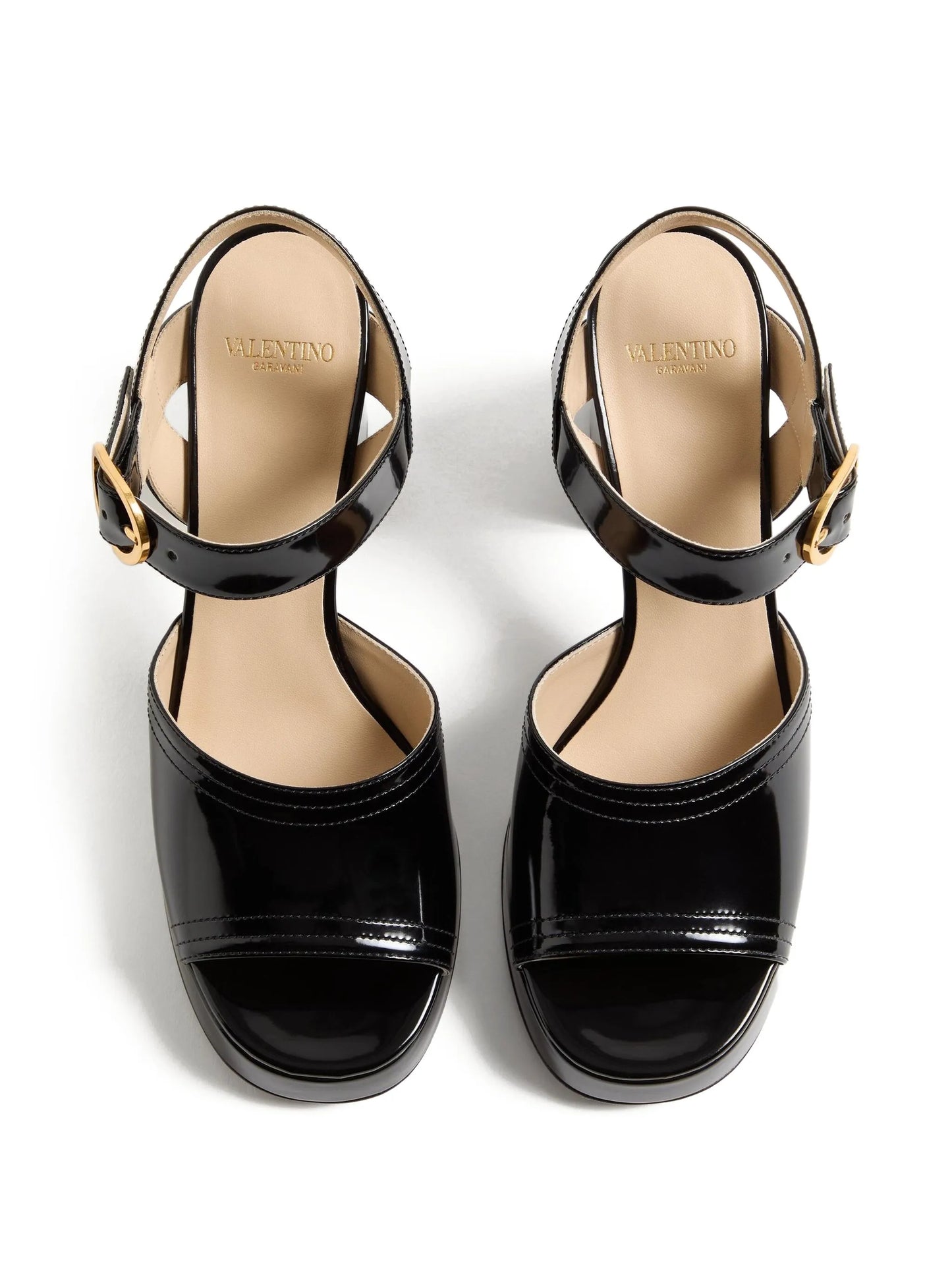100mm Fawcette platform sandals