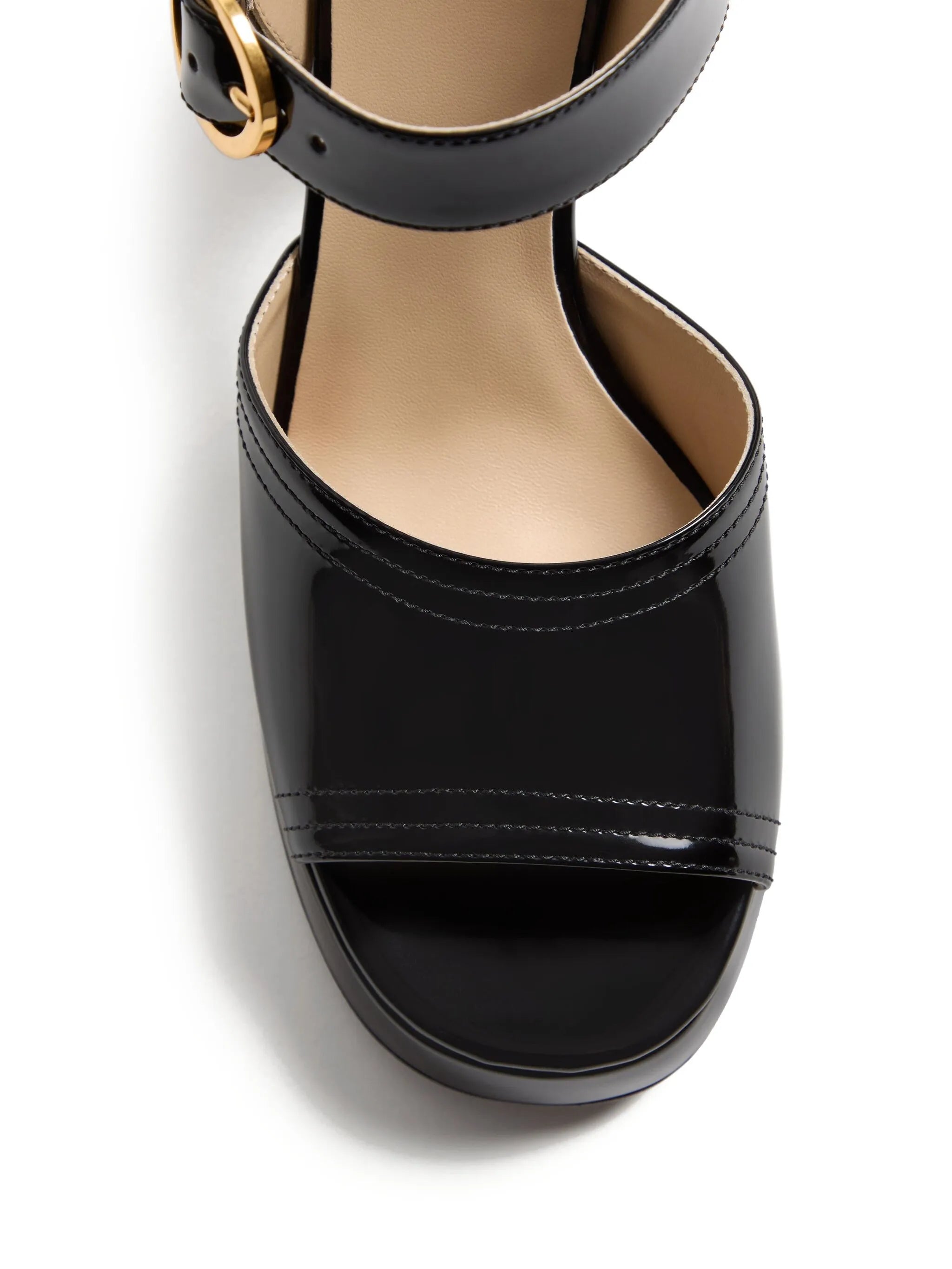 100mm Fawcette platform sandals