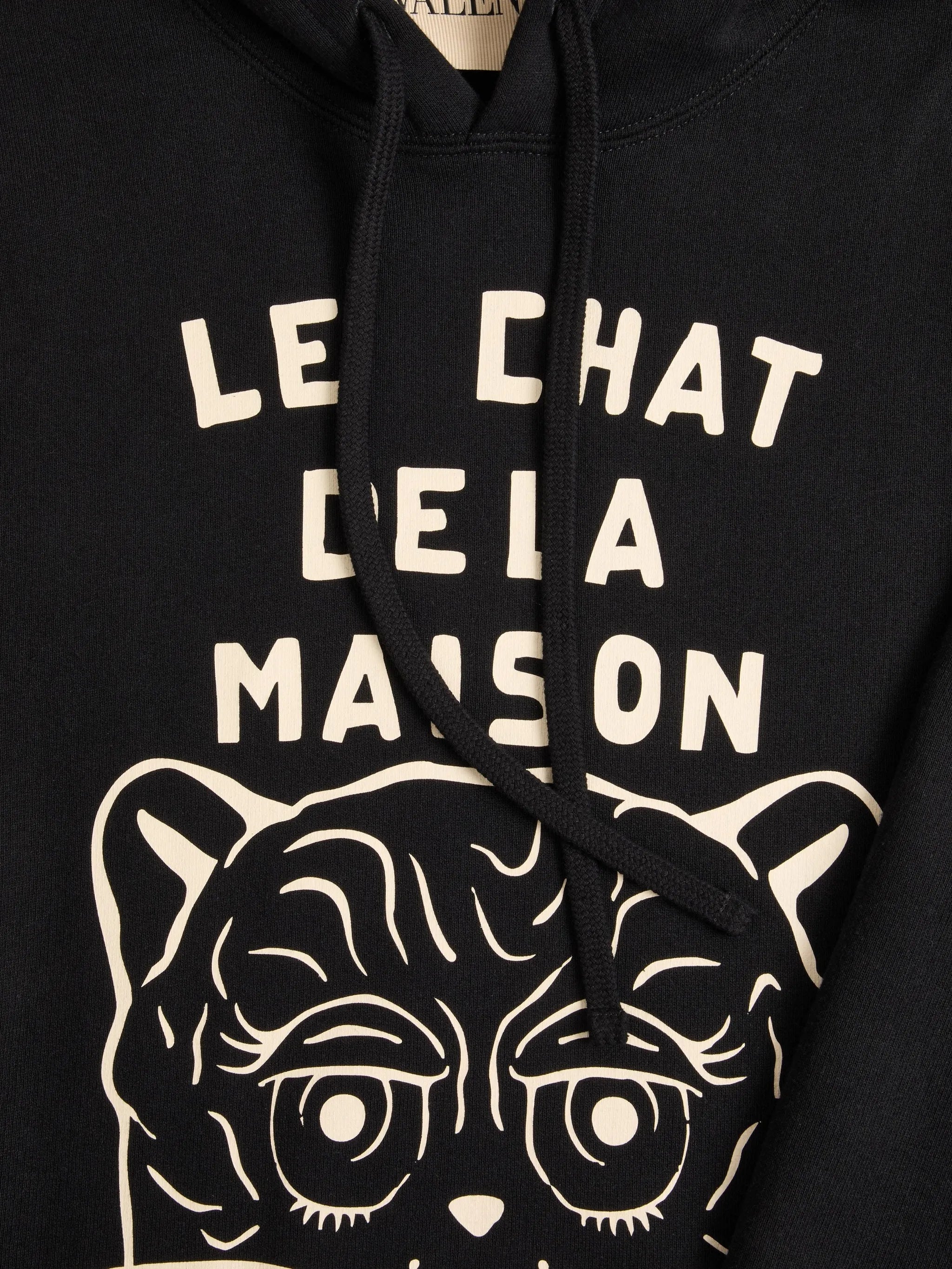 Le Chat De La Maison-patch hoodie