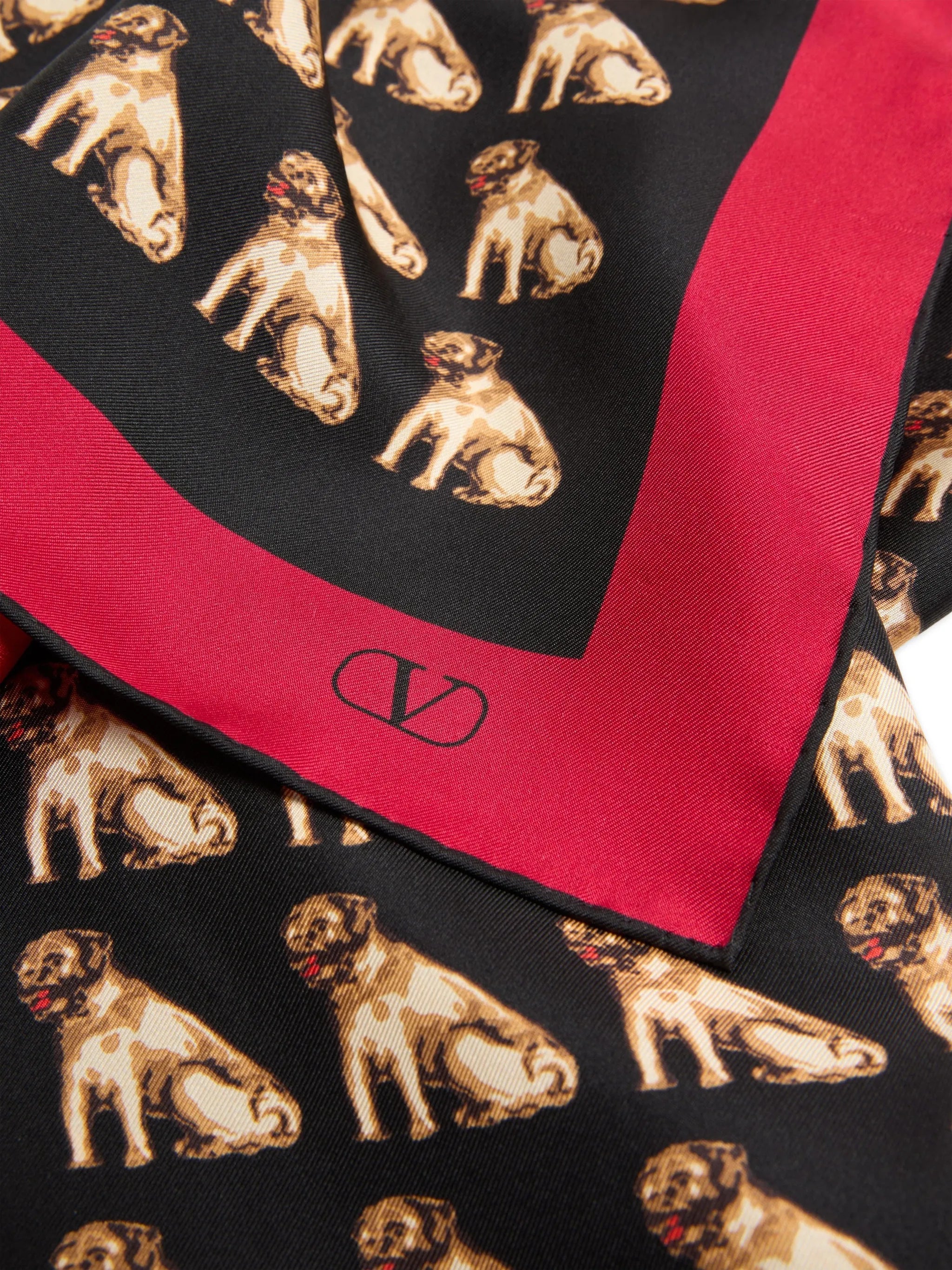 Petit Charles silk scarf