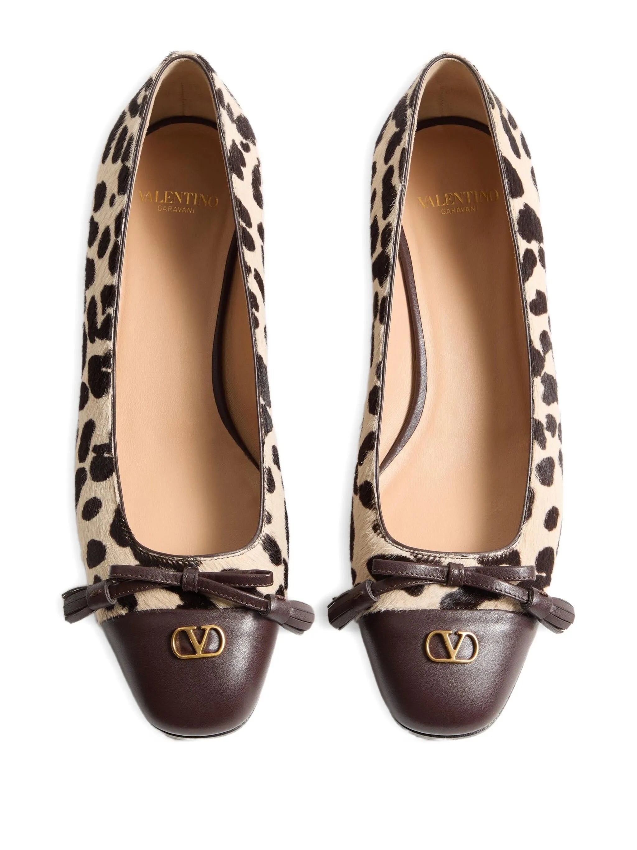 leopard print ballet flats