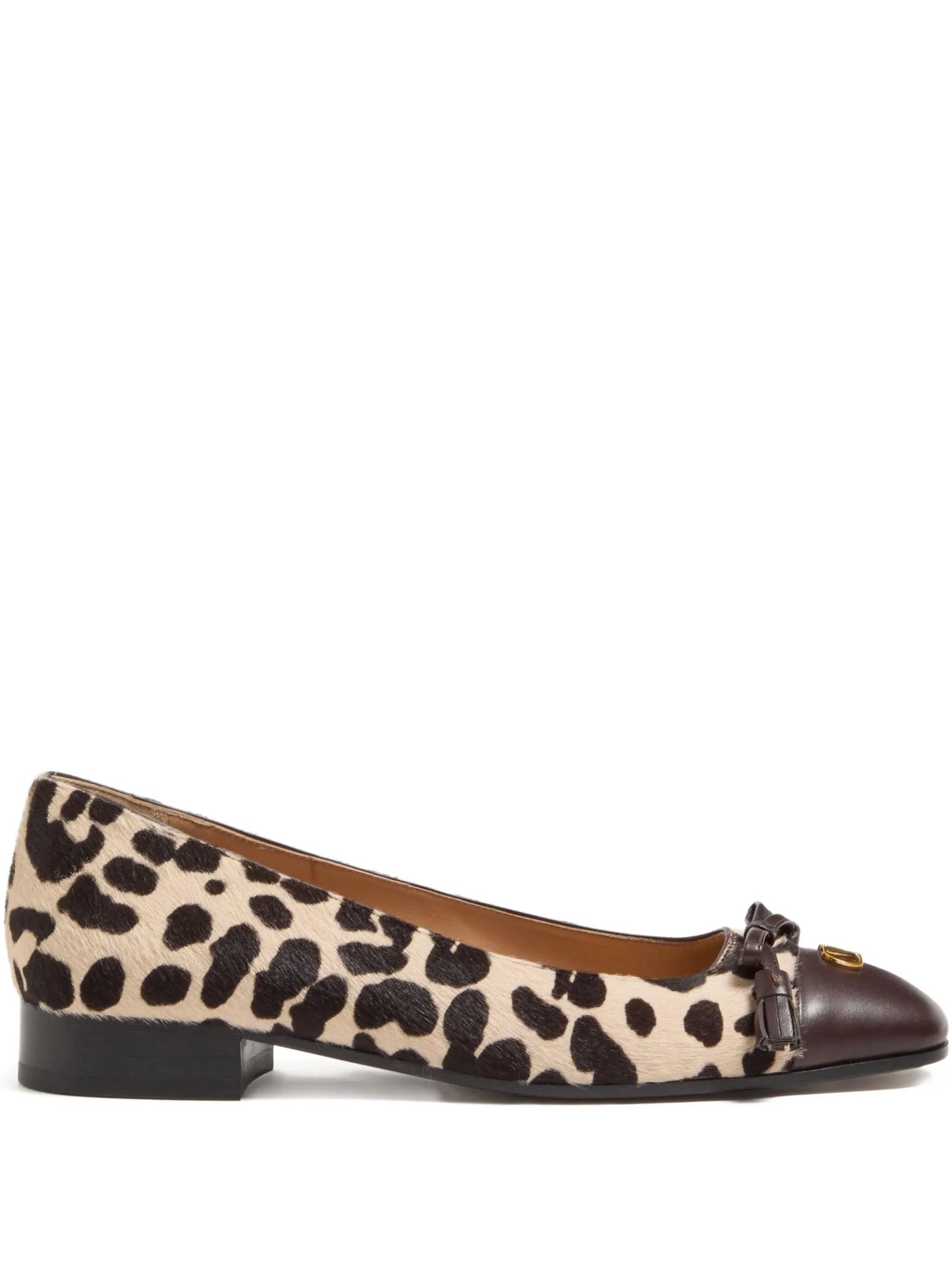leopard print ballet flats