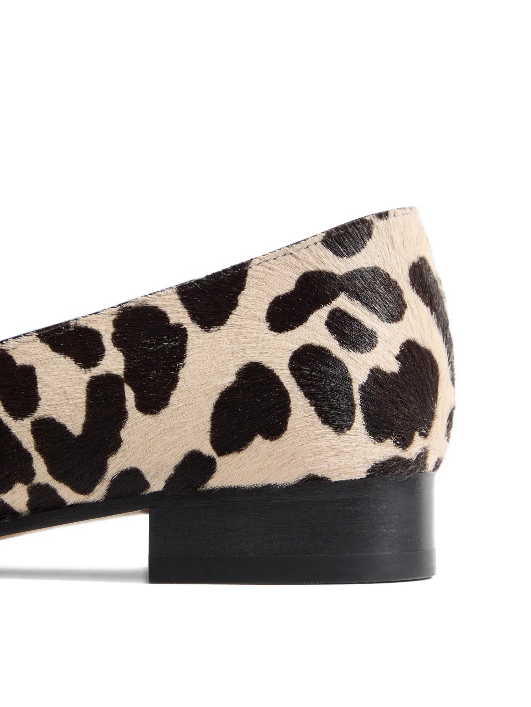 leopard print ballet flats