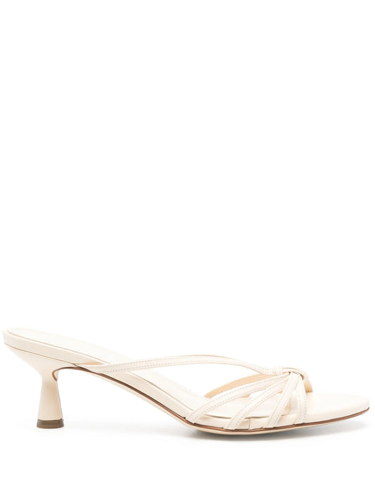 50mm leather sandals