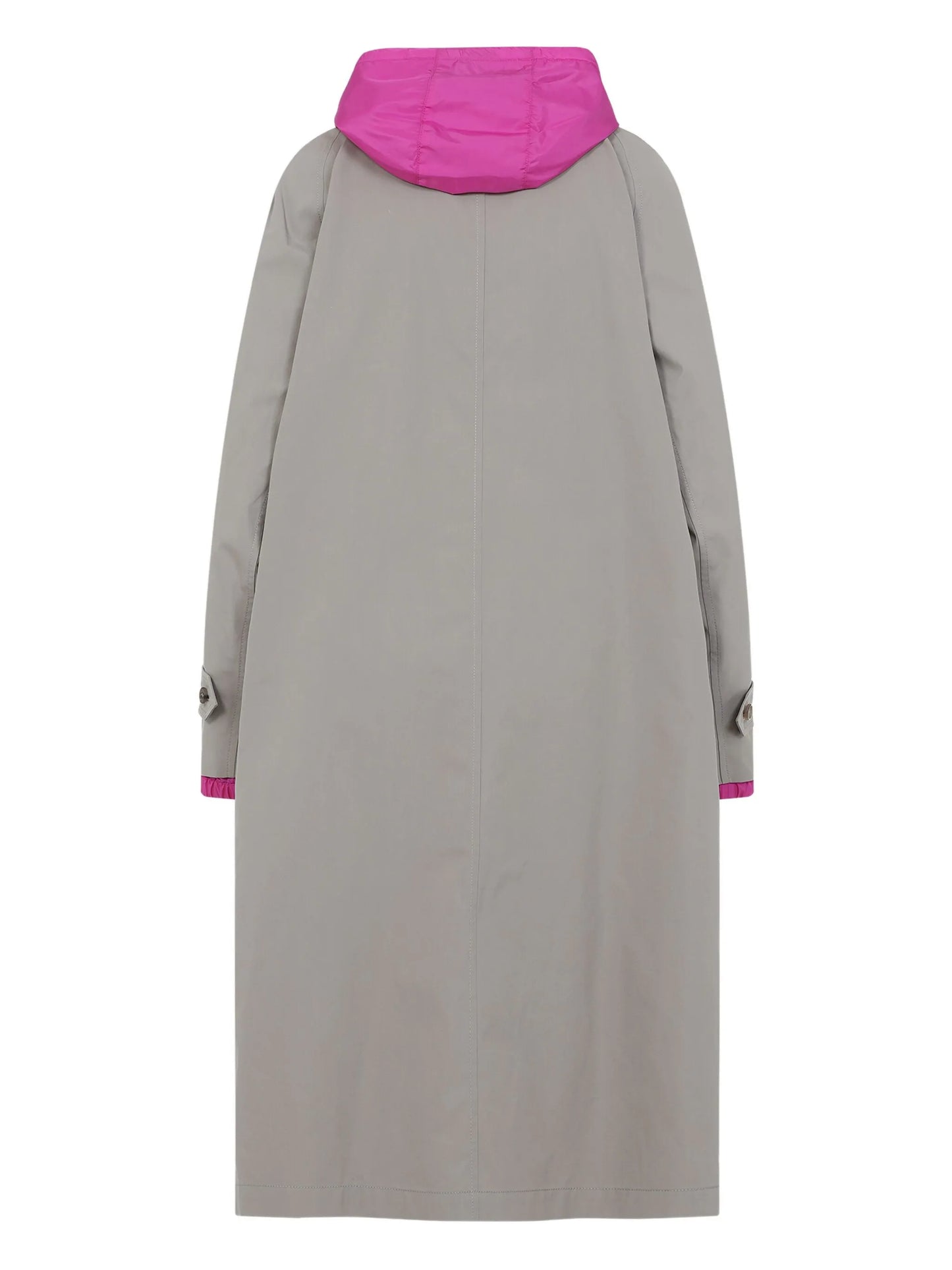 reversible hooded raincoat