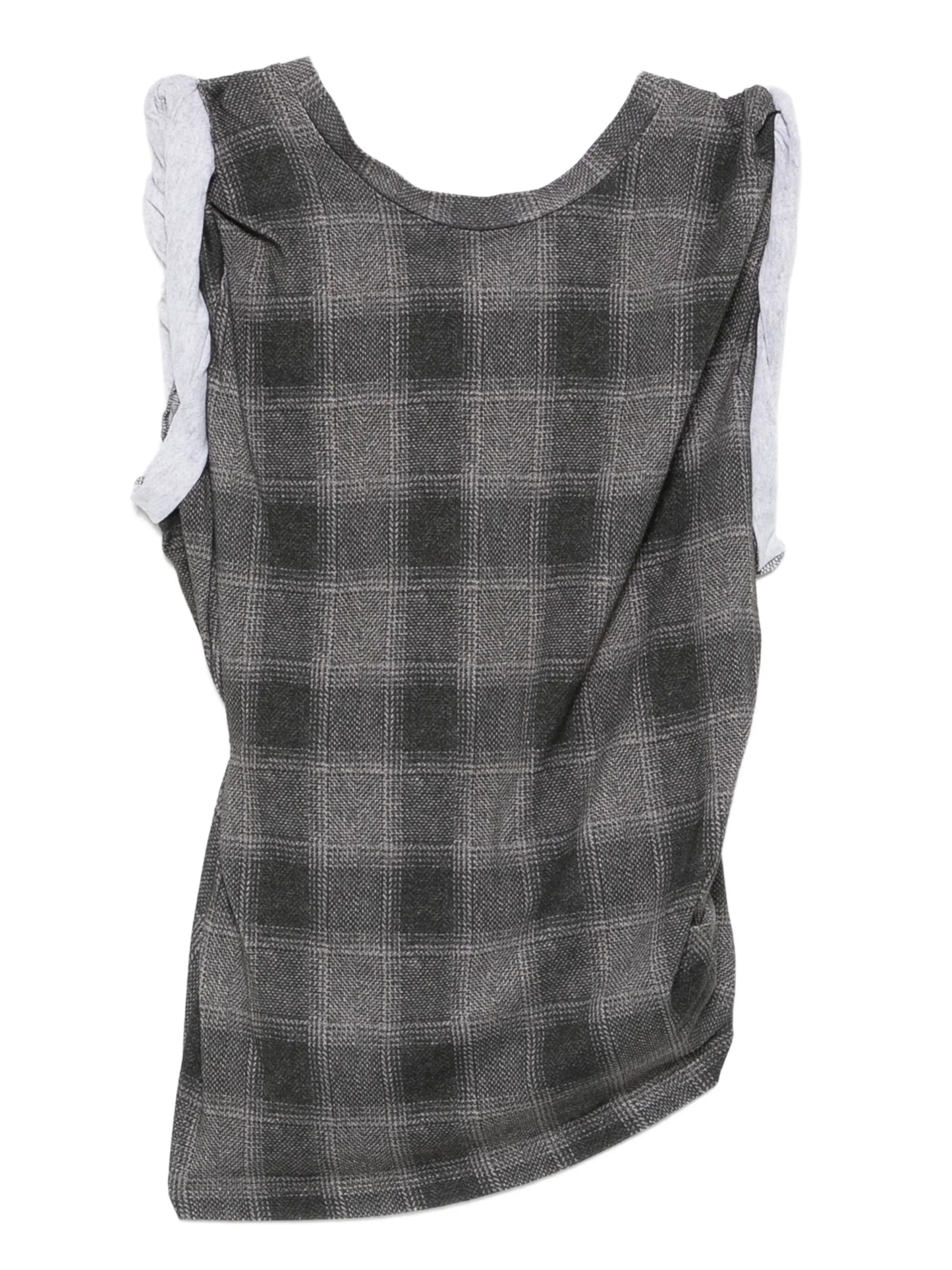 checkered tank top