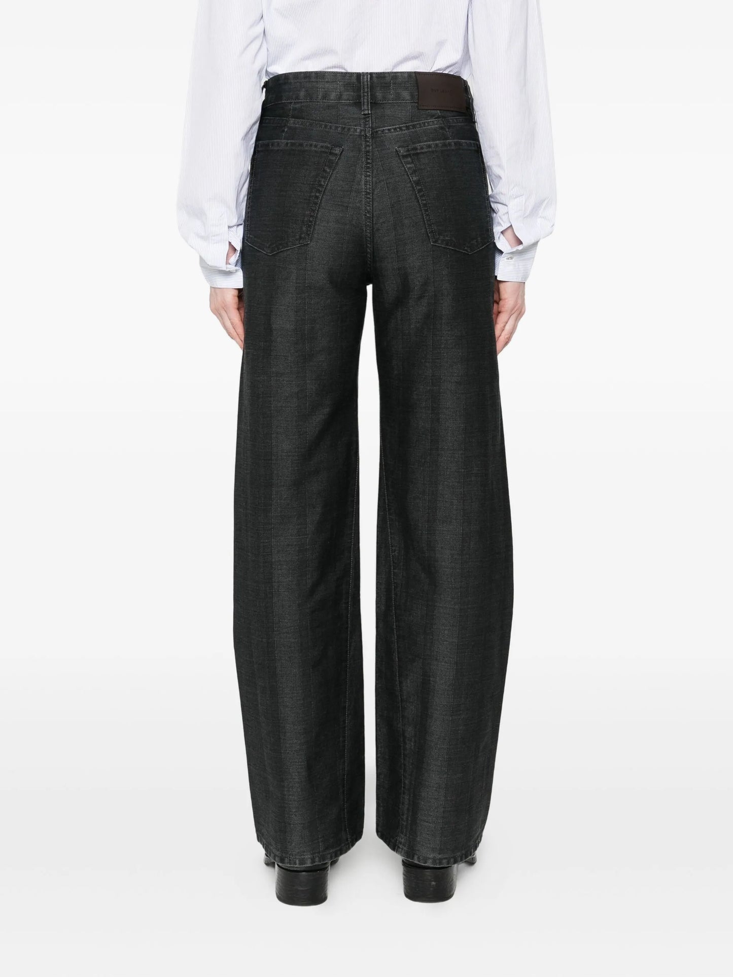 straight-leg jeans