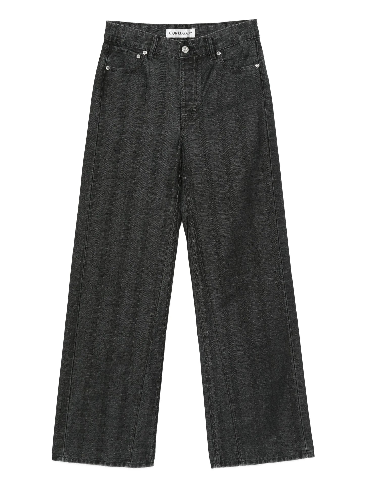 straight-leg jeans
