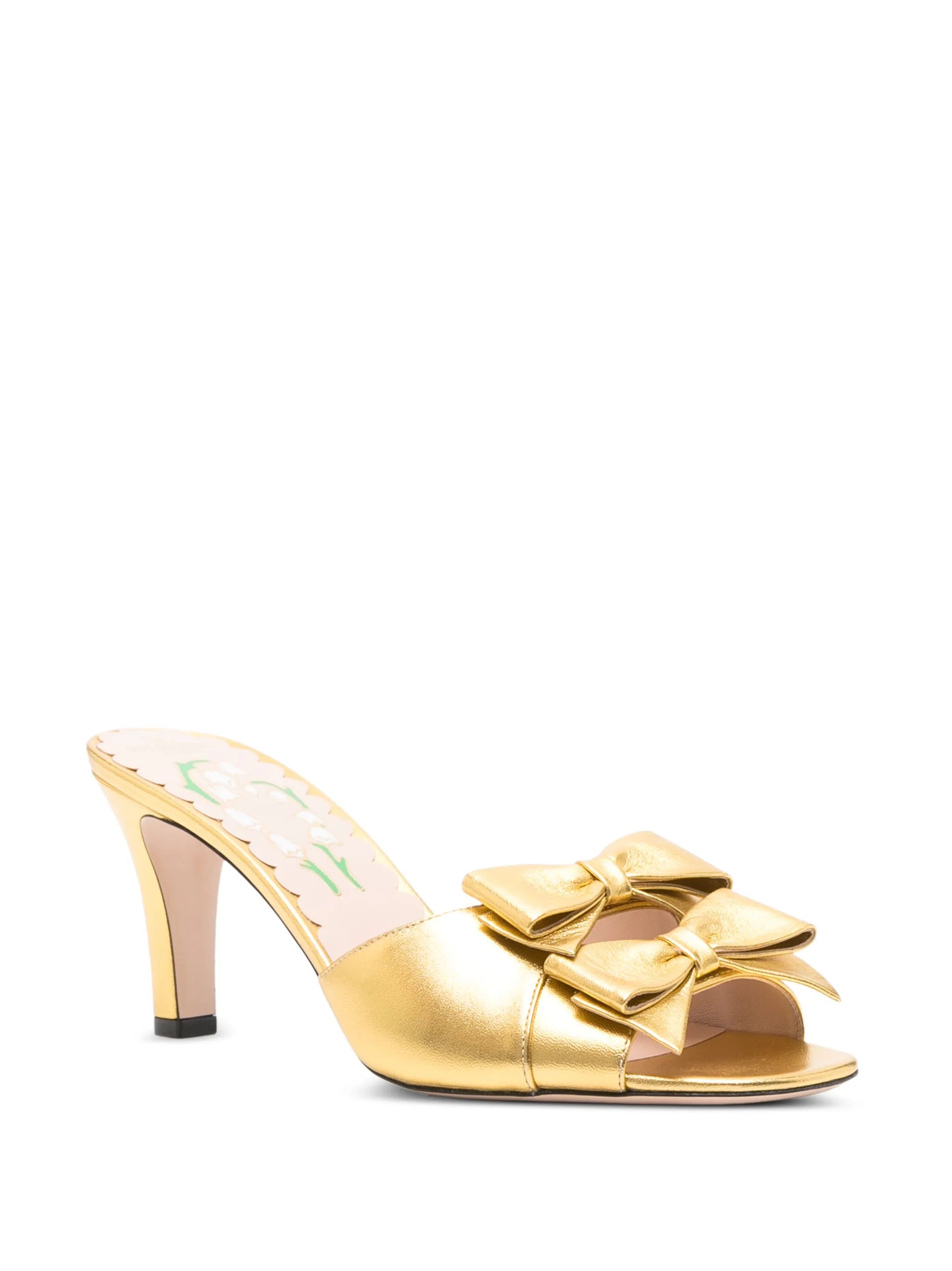 75mm Bowow leather sandals