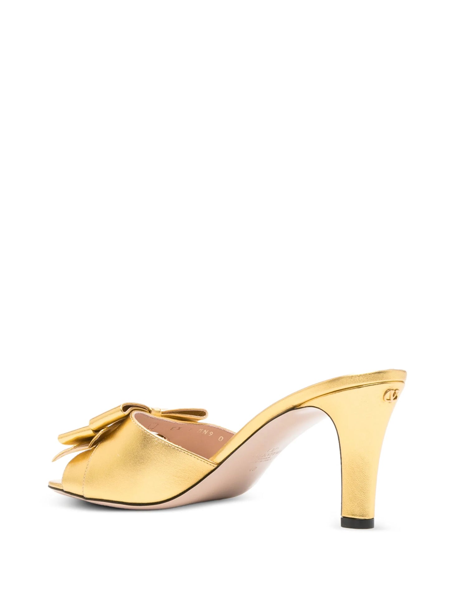75mm Bowow leather sandals