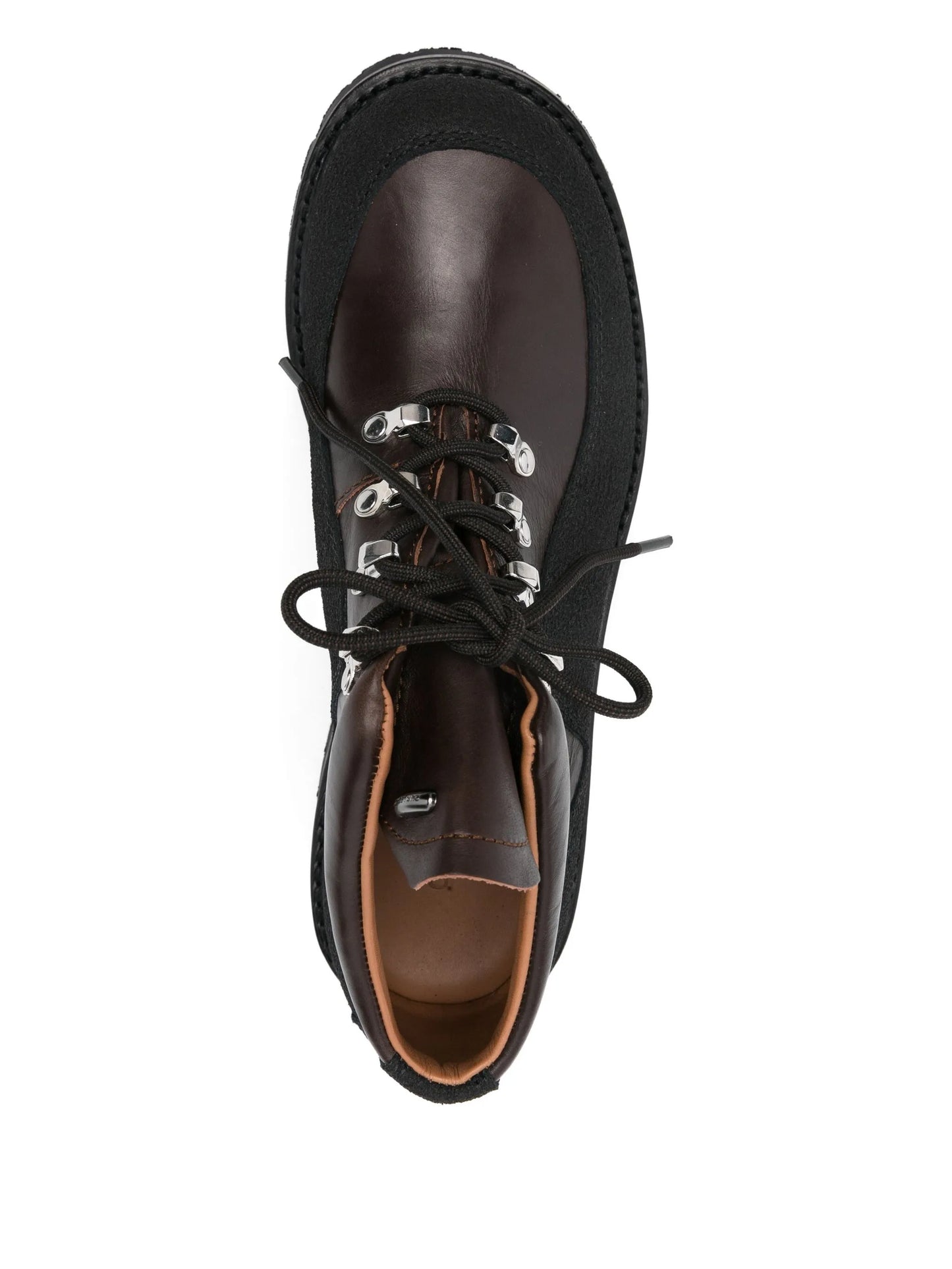 leather lace-up boots