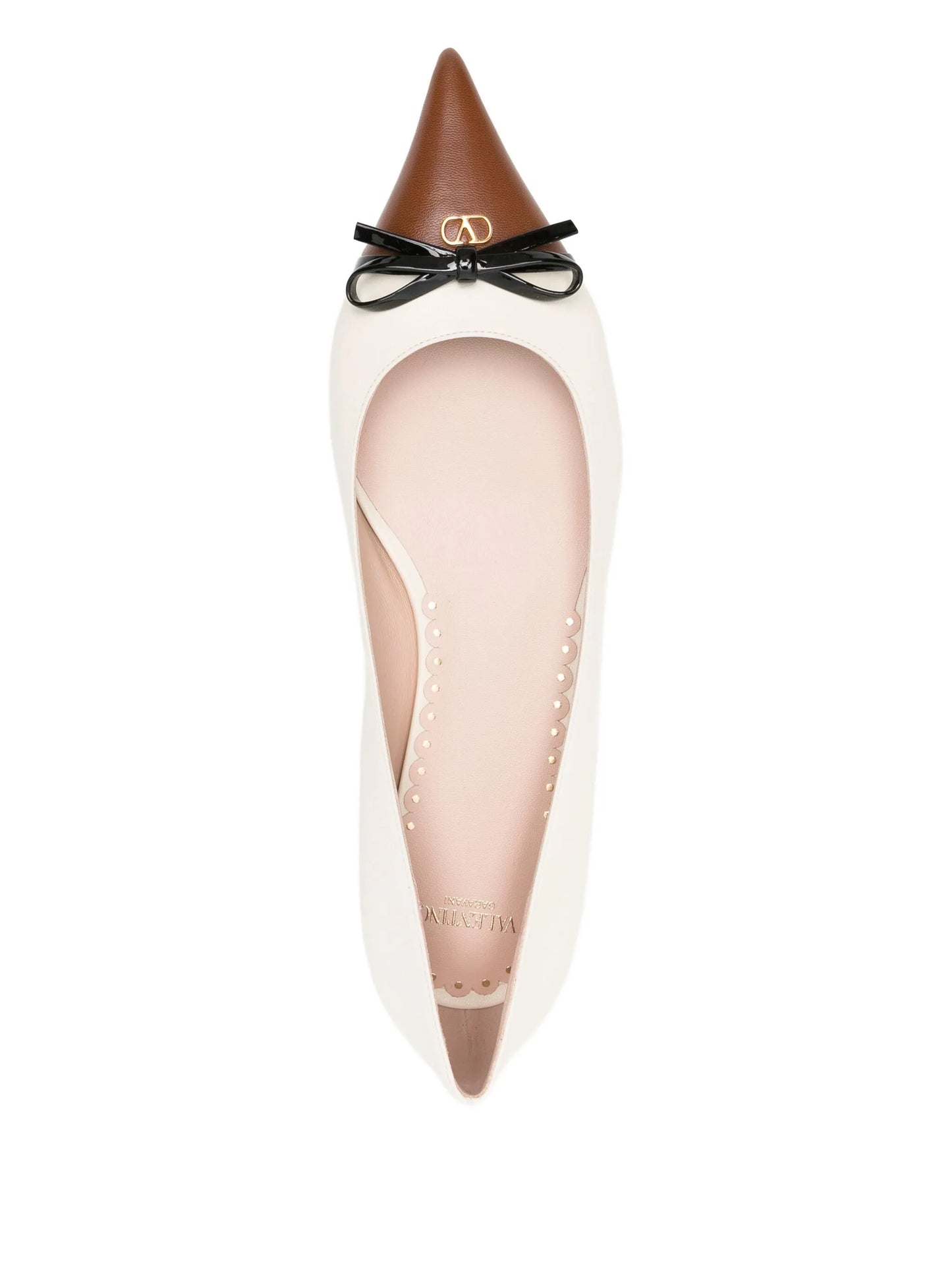 leather ballet flats