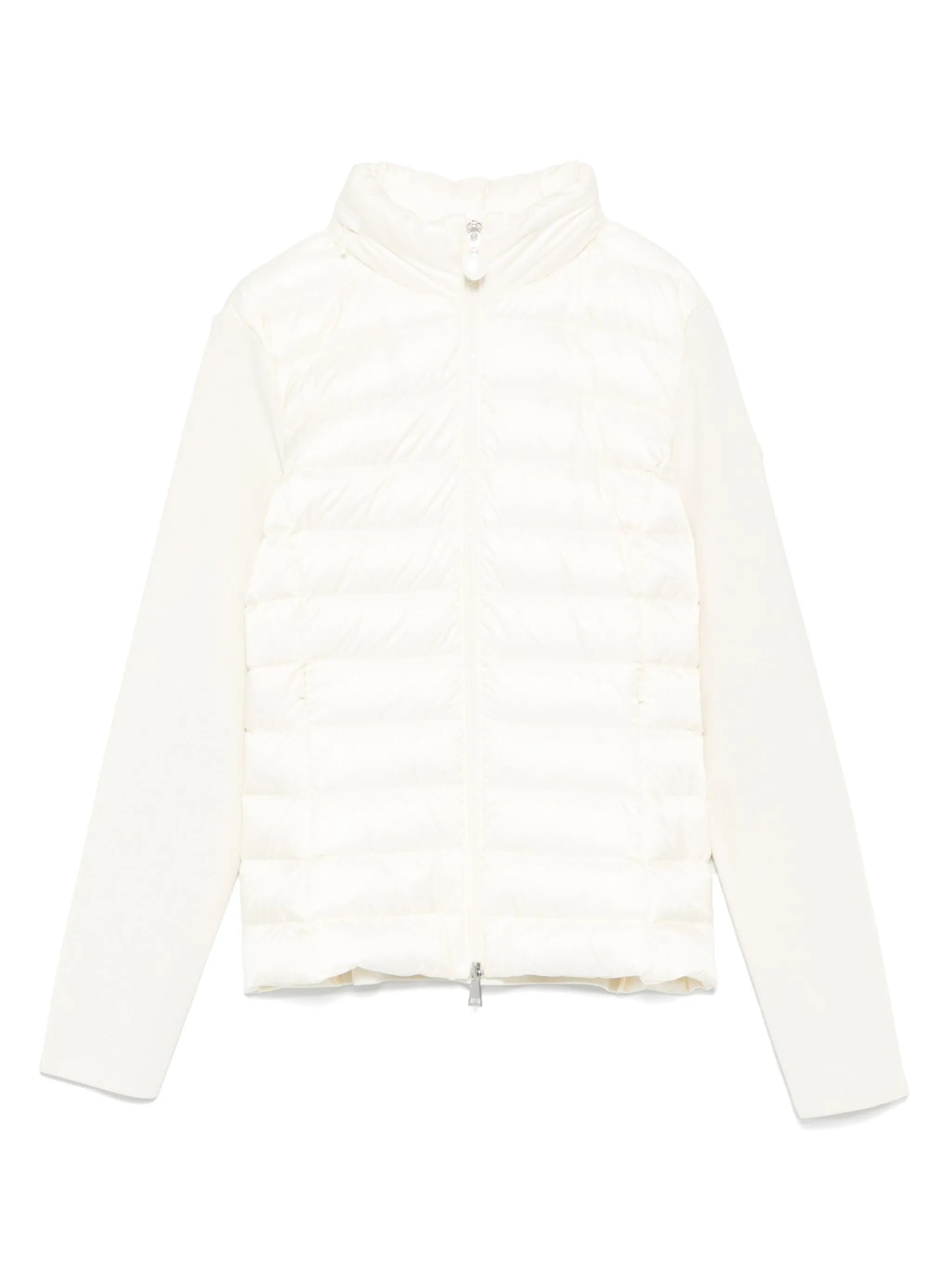 logo-patch padded jacket