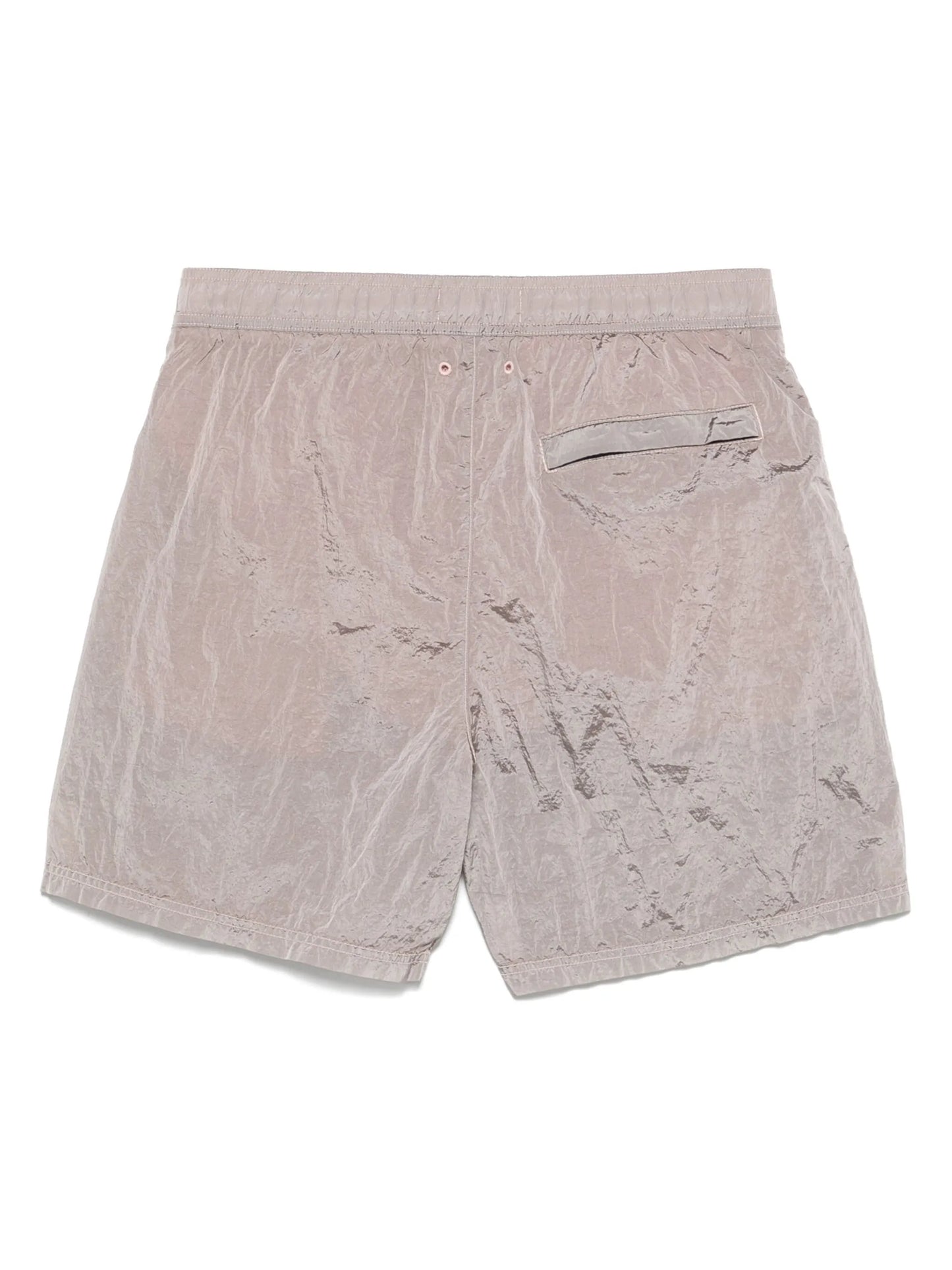 Compass-patch swim shorts