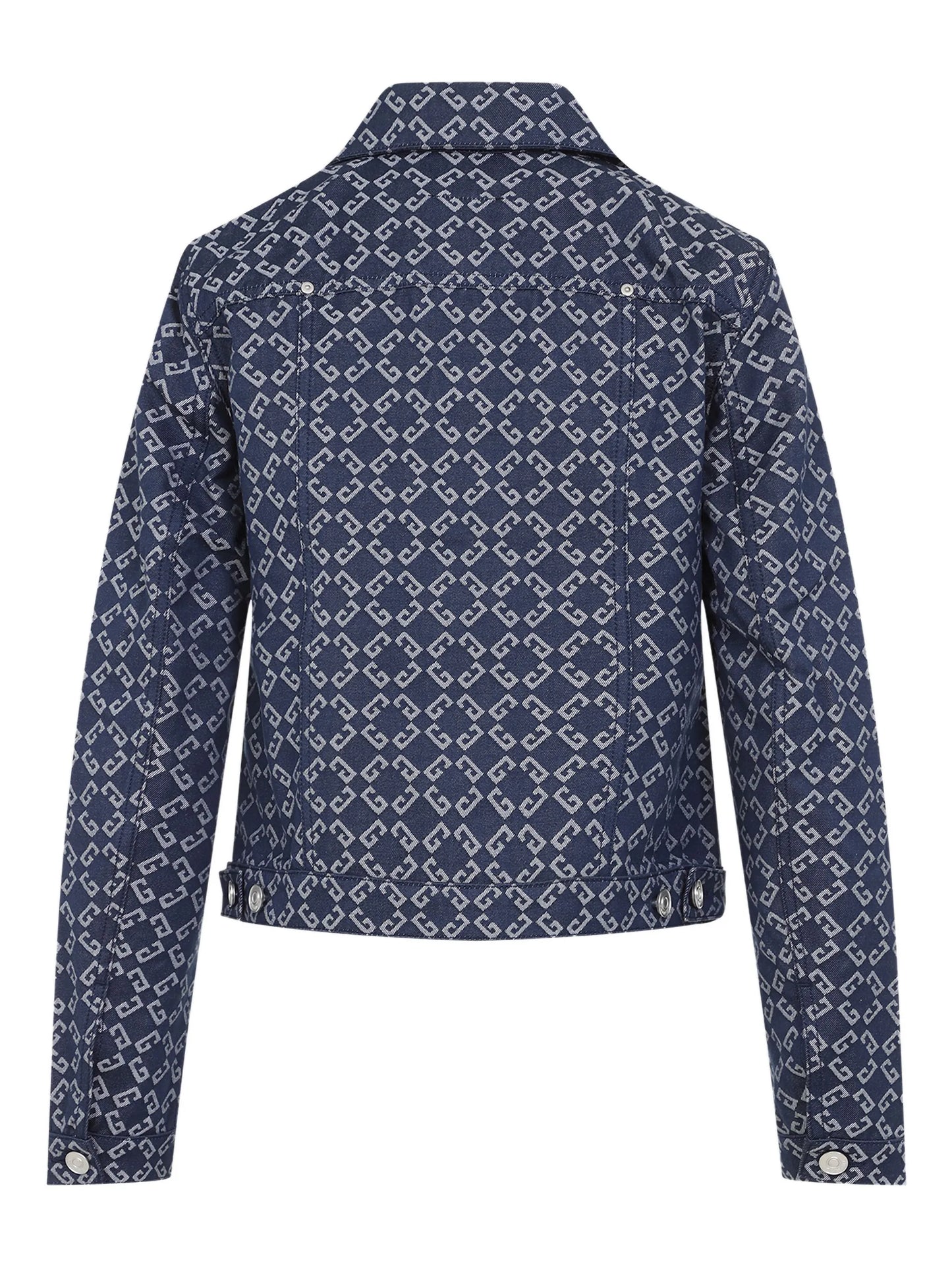 monogram-jacquard jacket