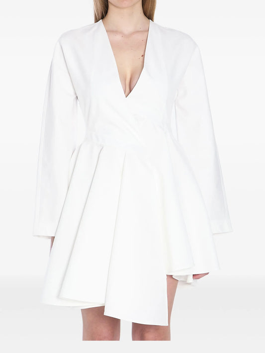 asymmetric mini dress