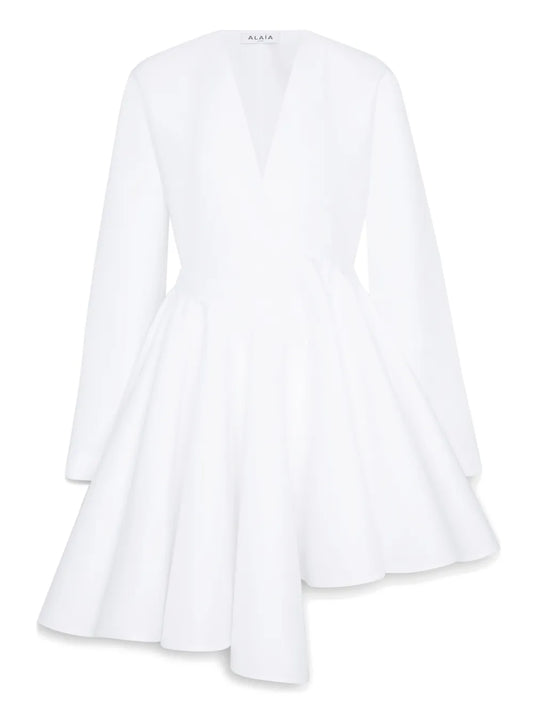 asymmetric mini dress