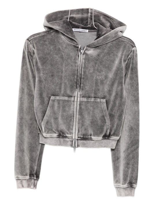 zip-up hoodie