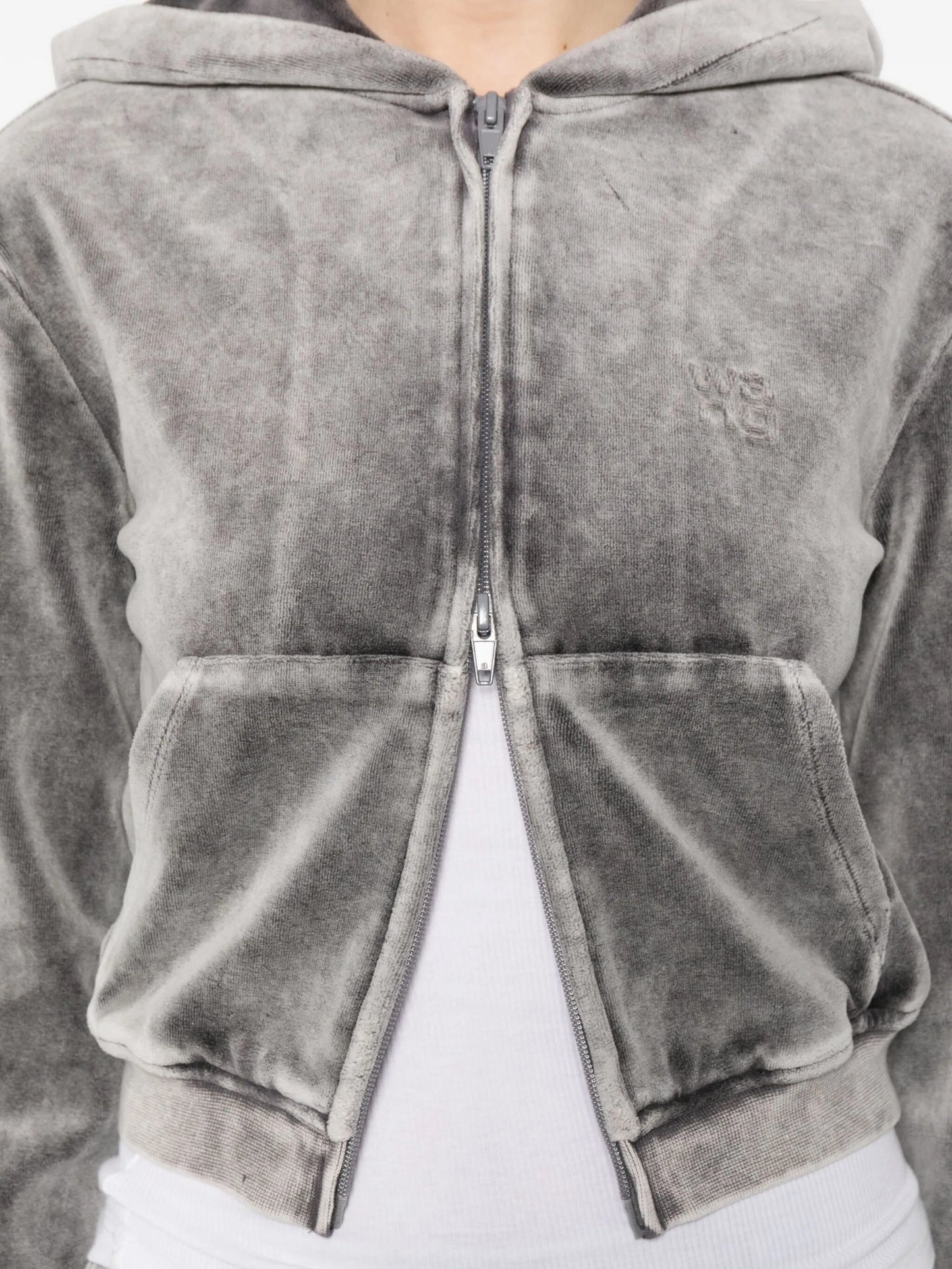 zip-up hoodie