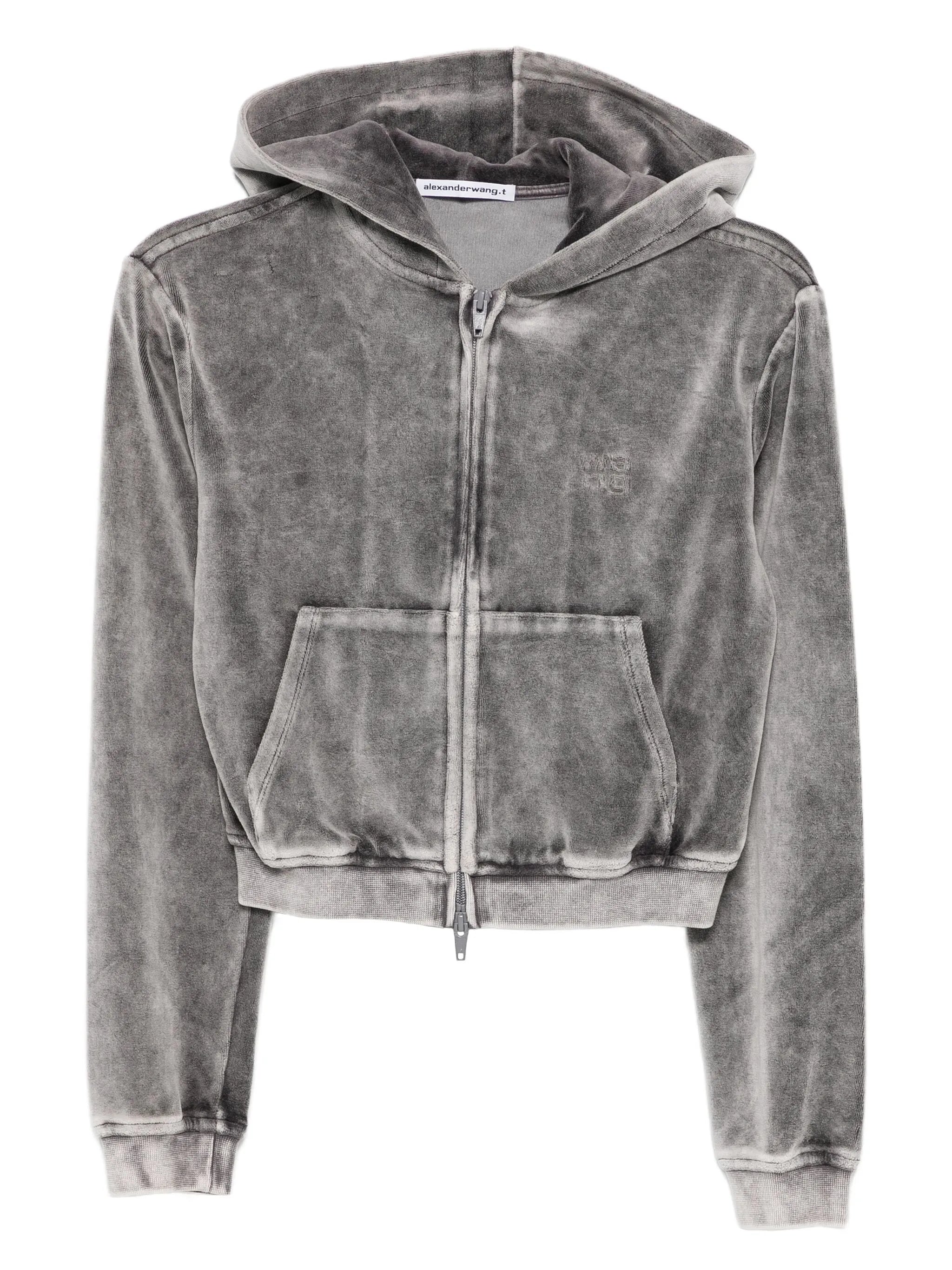 zip-up hoodie