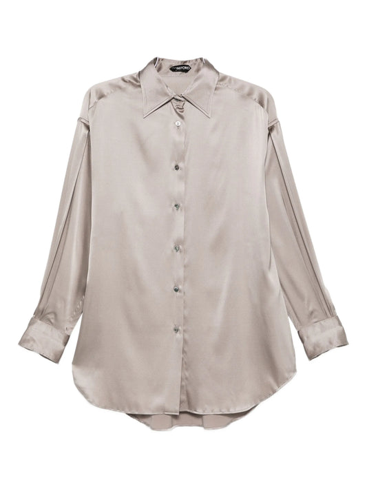 satin shirt