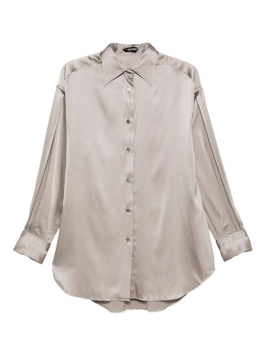 satin shirt