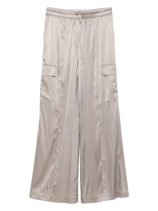 drawstring-waist trousers