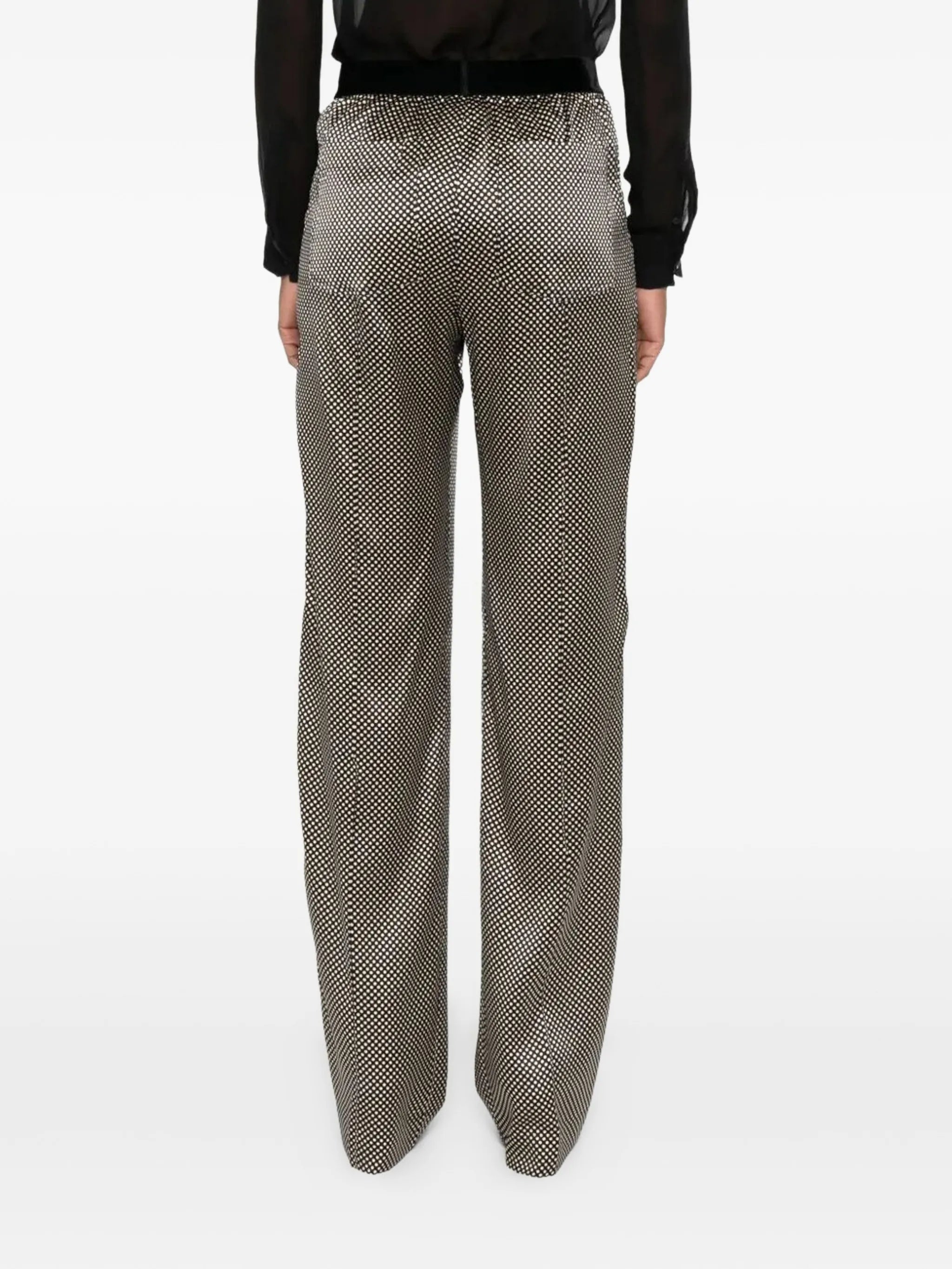 polka dot pajama pants