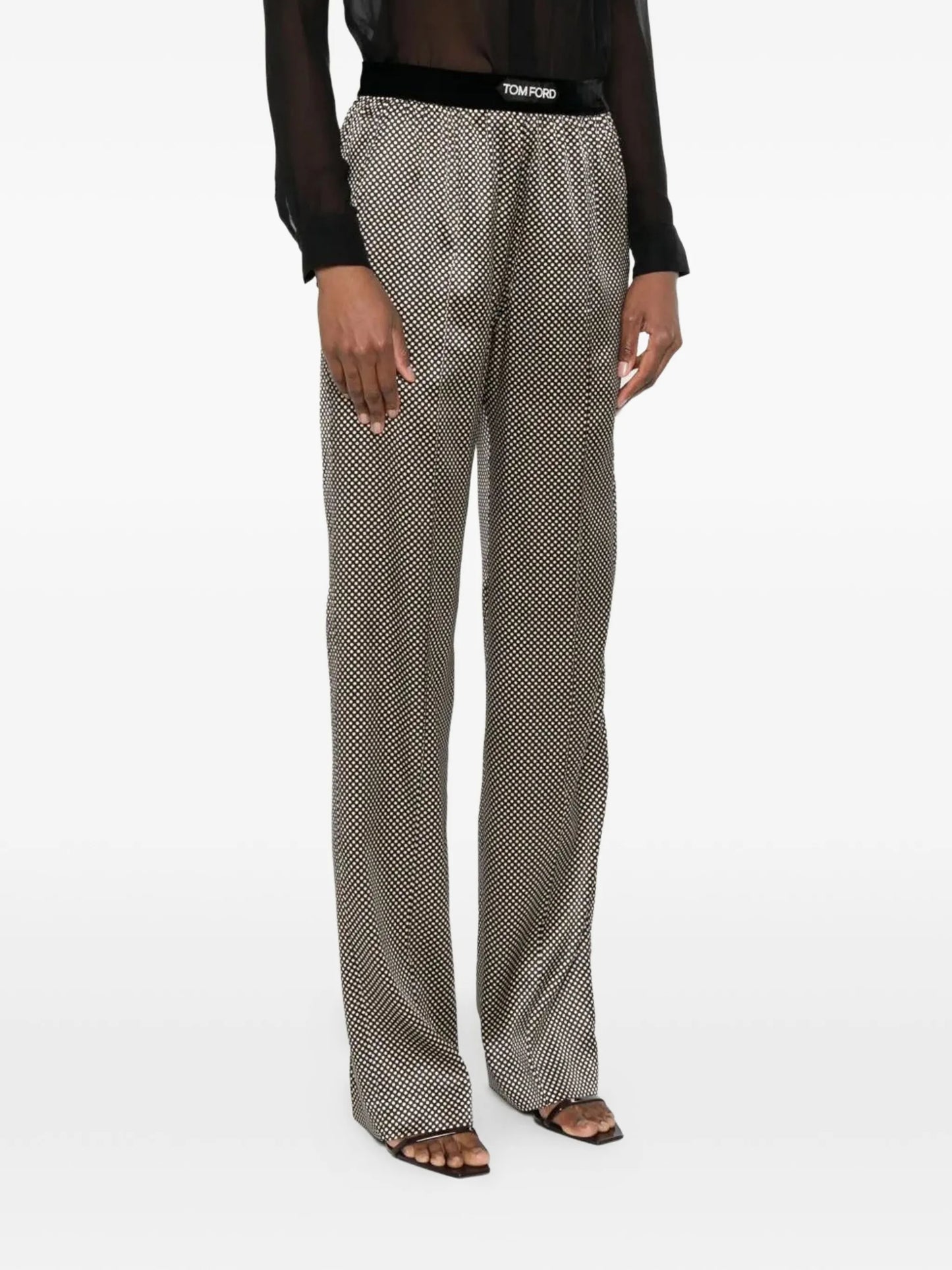 polka dot pajama pants