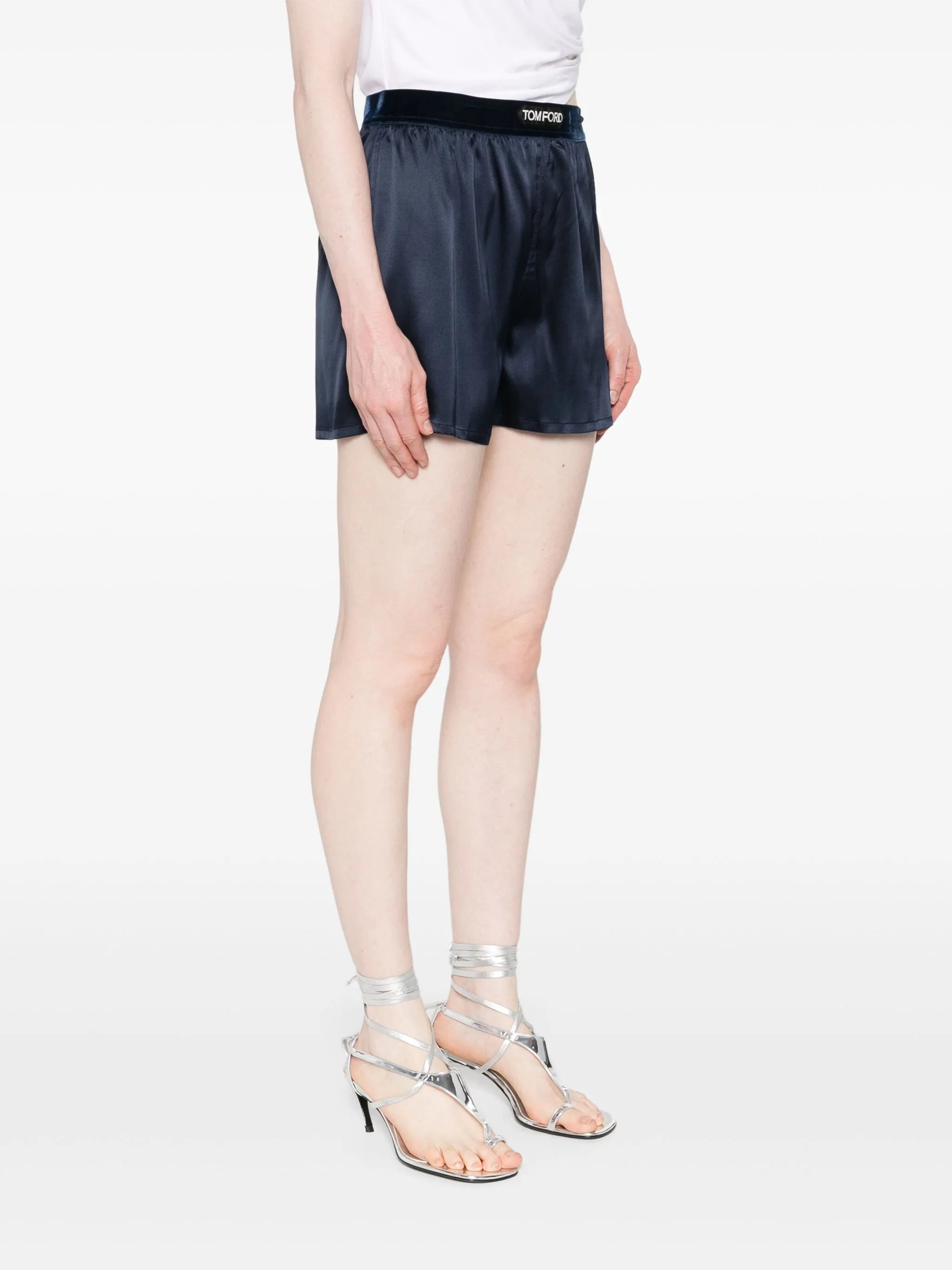 satin shorts