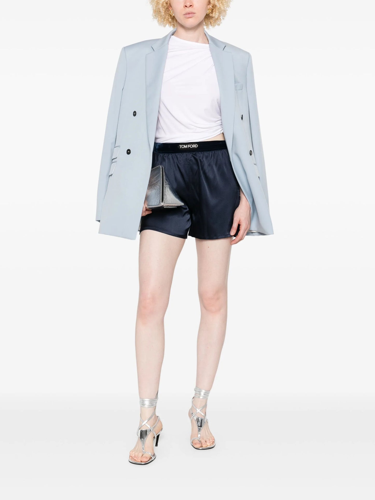 satin shorts