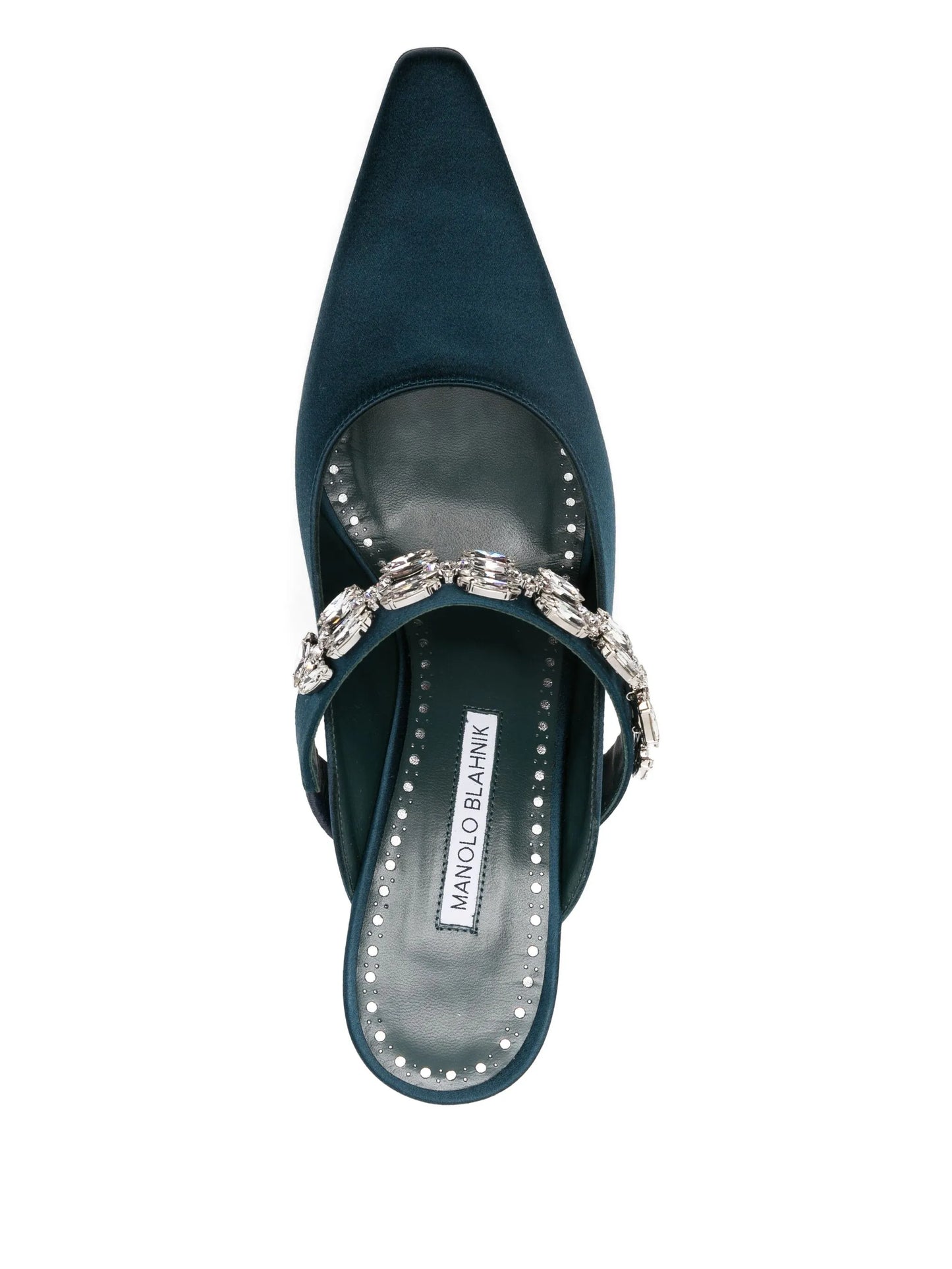 70mm Tamolmu crystal-embellished satin pumps